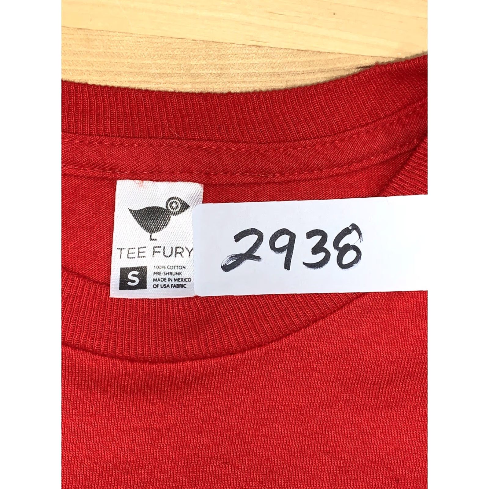 Vintage Tee Fury T Shirt Camping Tent Funny Red Small Crew Neck Short Sleeve Men Regular Size S 2938 Size US S / EU 44-46 / 1 - 4 Thumbnail