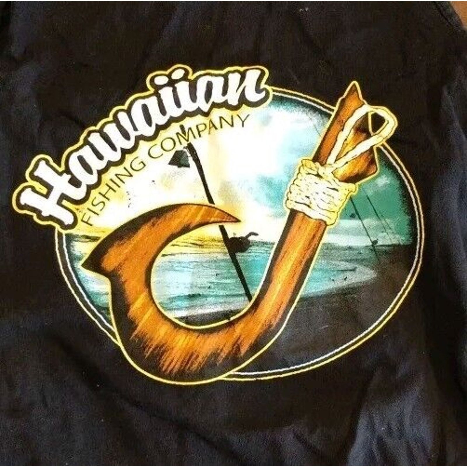 Other Pre-owned Hawaiian Fishing Company Tank Top Black Mens Large Size US L / EU 52-54 / 3 - 1 Thumbnail