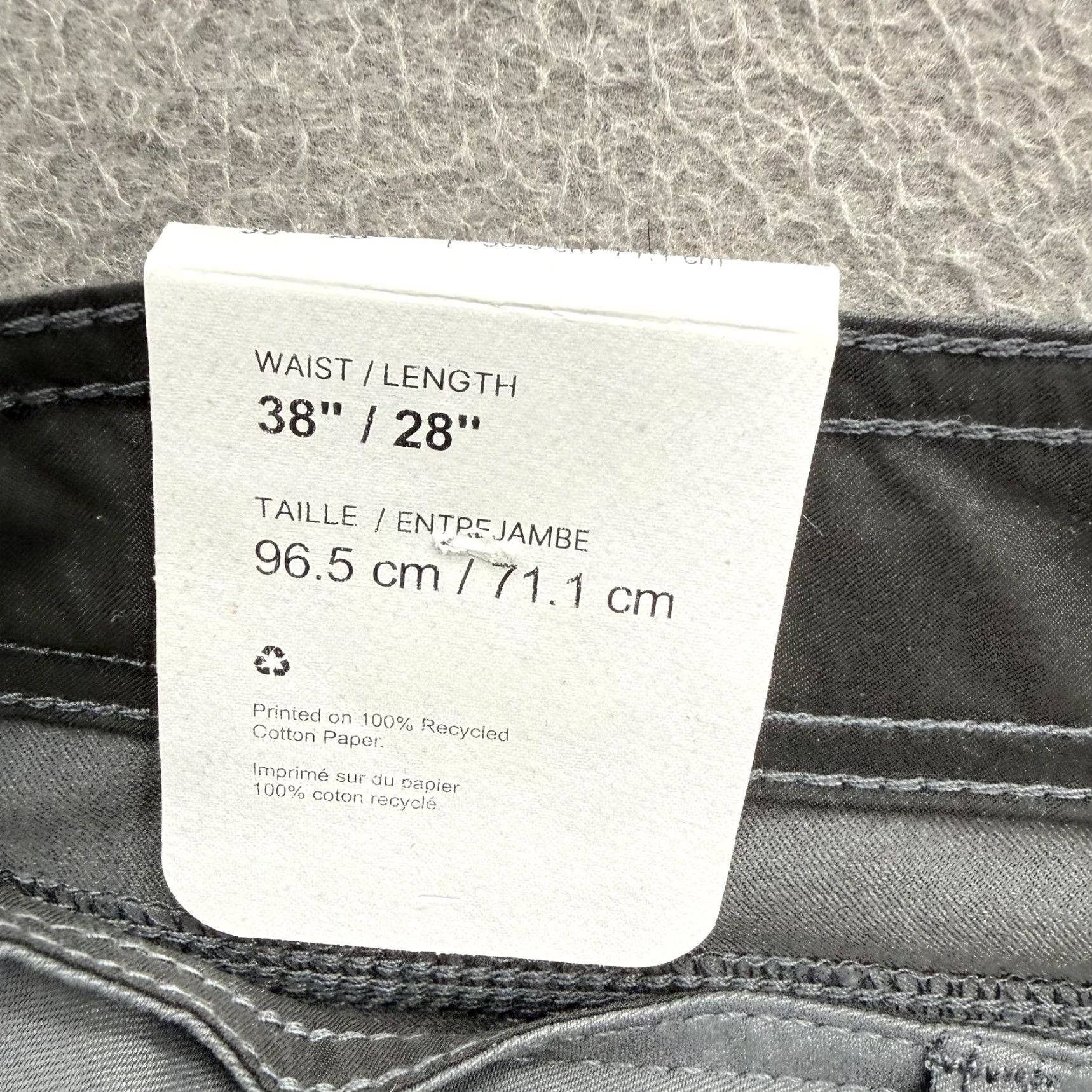 Prana prAna Stretch Zion Standard Pant Mens 38x28 Gray Nylon Hiking Outdoor Pants Size US 38 / EU 54 - 5 Thumbnail