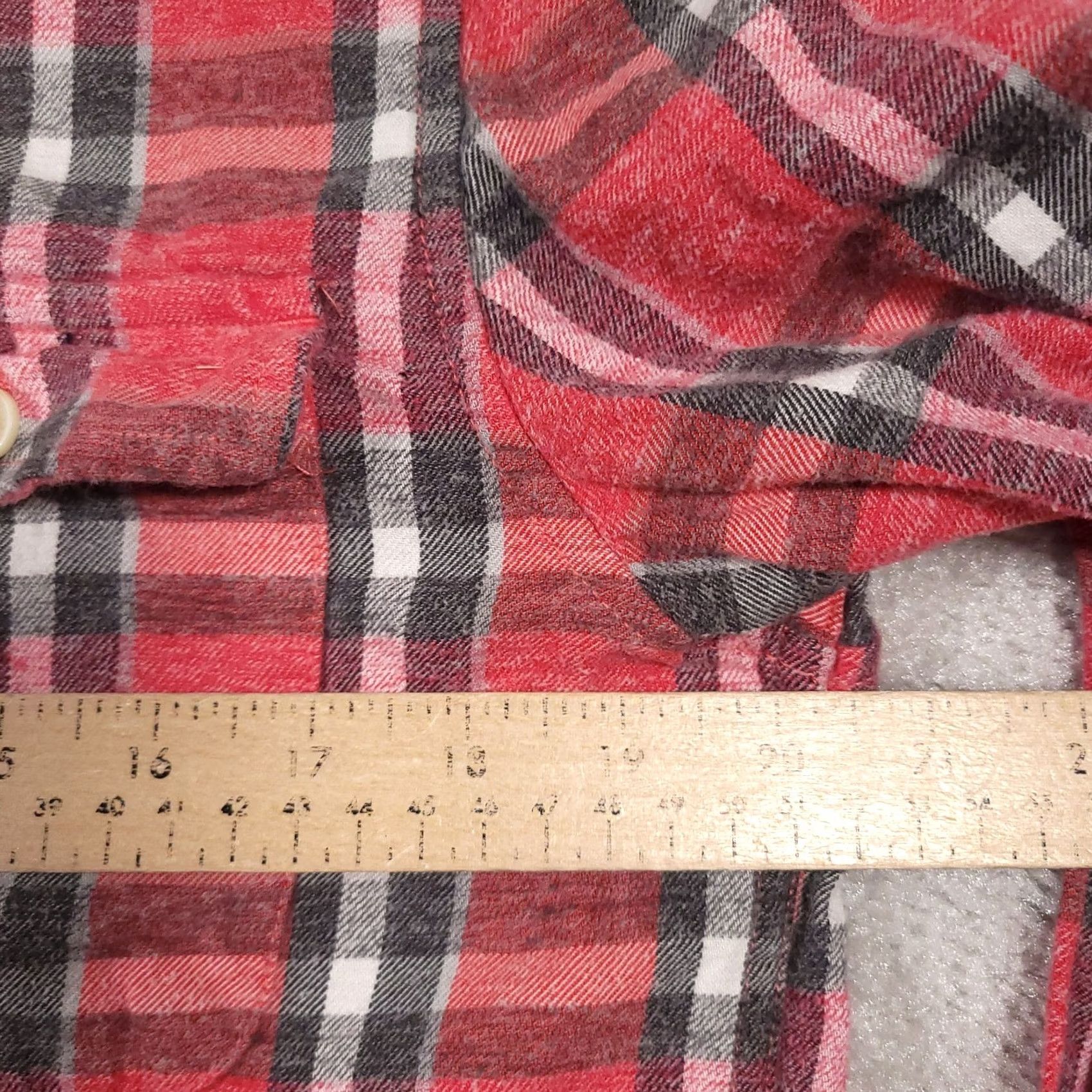 Lucky Brand Lucky Brand Flannel Shirt Mens Medium Red Plaid Button Up Casual Western Mens Regular Red Plaid Western 90s Modern Vintage-Style? Size US M / EU 48-50 / 2 - 6 Thumbnail