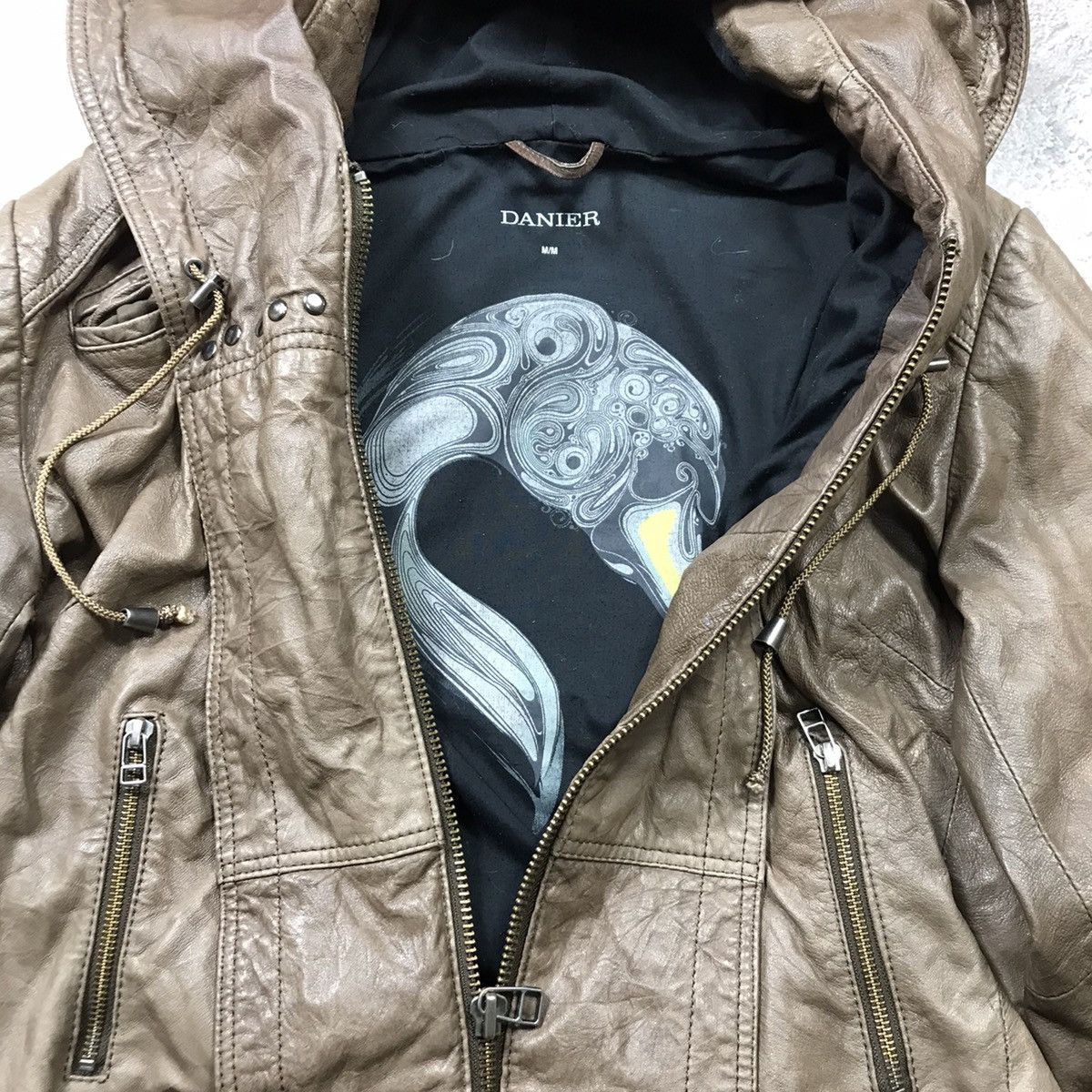 Vintage Vintage Y2K Quilted Bomber Jacket Streetwear Khaki Boxy M Size M / US 6-8 / IT 42-44 - 6 Thumbnail