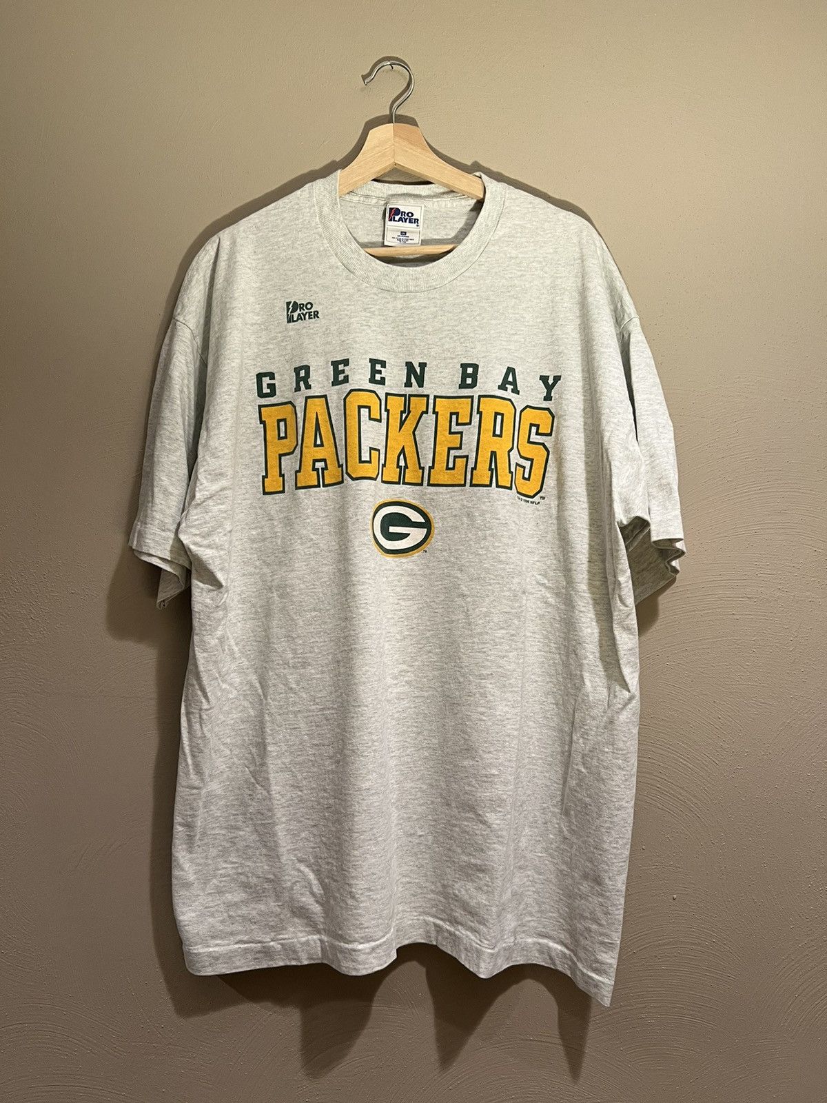 Vintage 1996 Green Bay Packers NFL Single Stitch Size US XXL / EU 58 / 5 - 1 Thumbnail