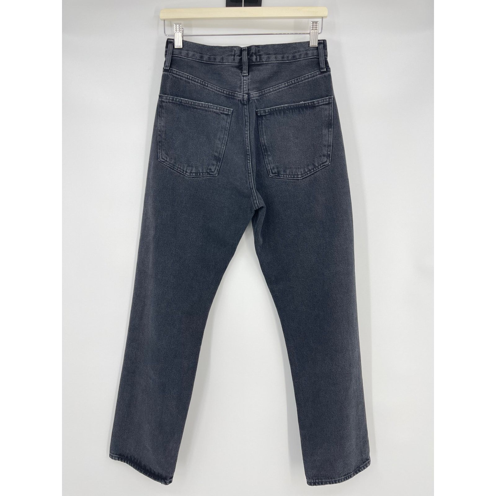 Agolde AGOLDE | 90’s Mid Rise Loose Smokestack Black Jeans 25 Size 25" / US 0 / IT 36 - 5 Thumbnail