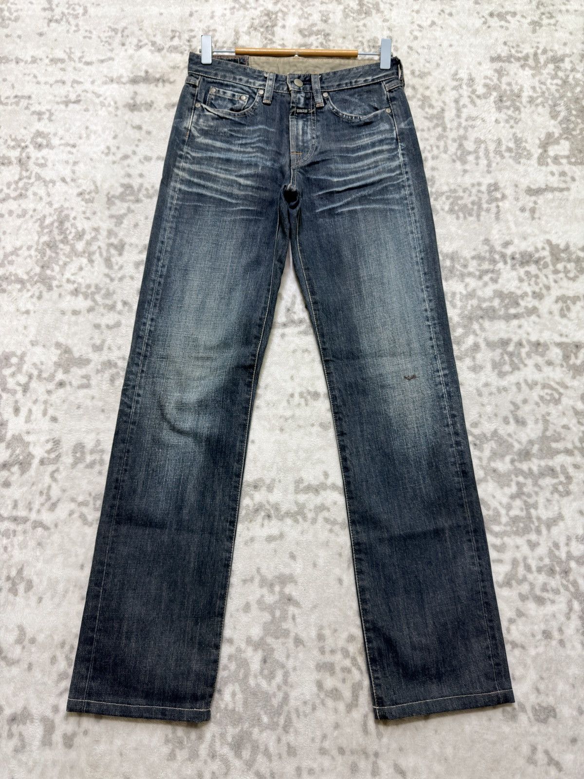 Marithe + Francois Girbaud Vintage Marithé François Girbaud Whiskered Denim Jeans Size US 26 / EU 42 - 1 Thumbnail
