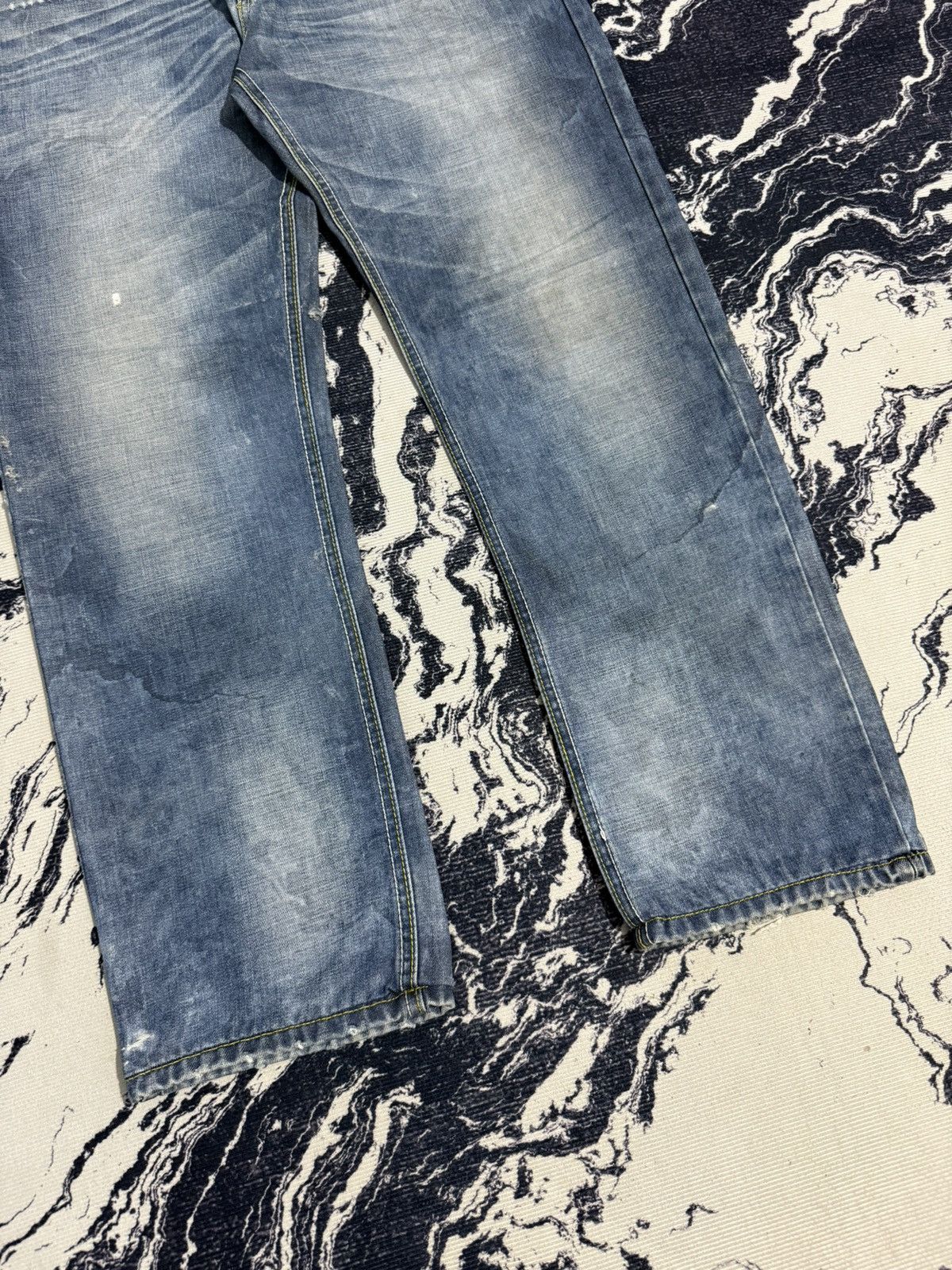 Vintage Vintage BT-play cdg distressed jeans Size US 30 / EU 46 - 11 Thumbnail