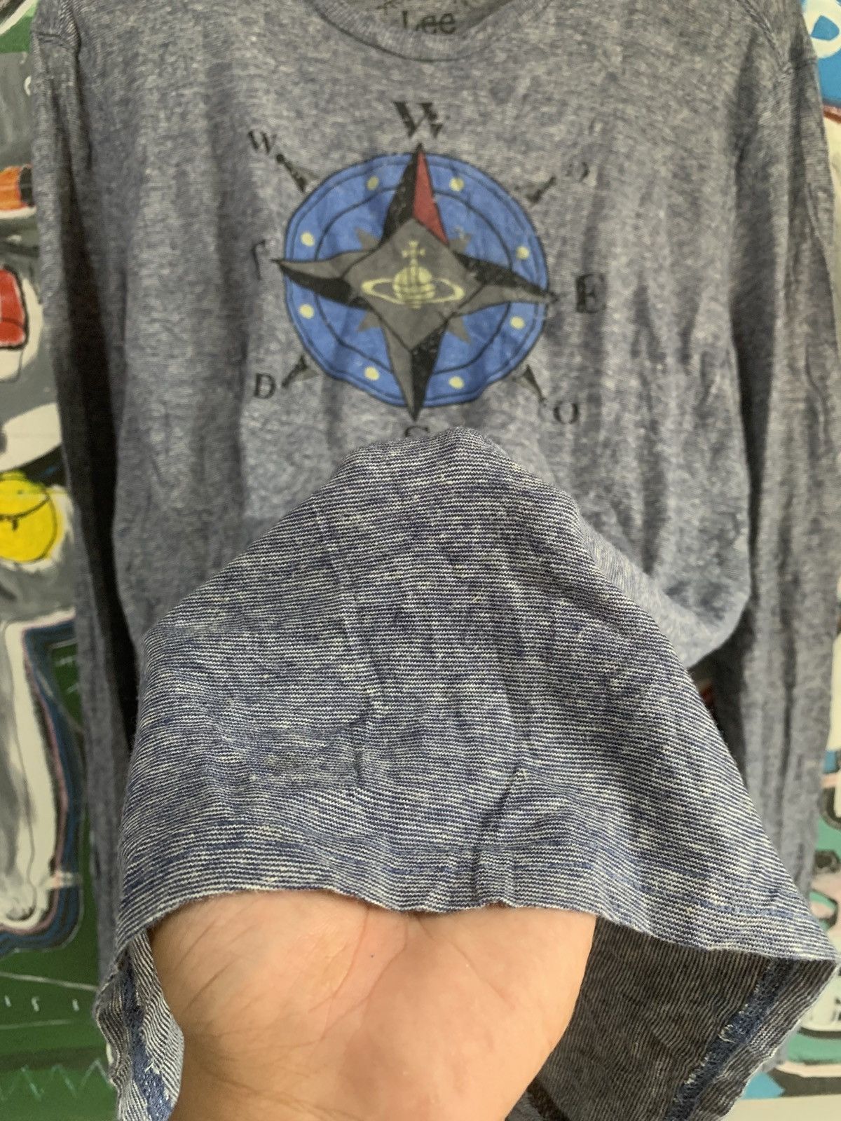 Lee × Vivienne Westwood Vivienne Westwood x Lee Logo Longsleeve Tee Shirt Size US M / EU 48-50 / 2 - 6 Thumbnail