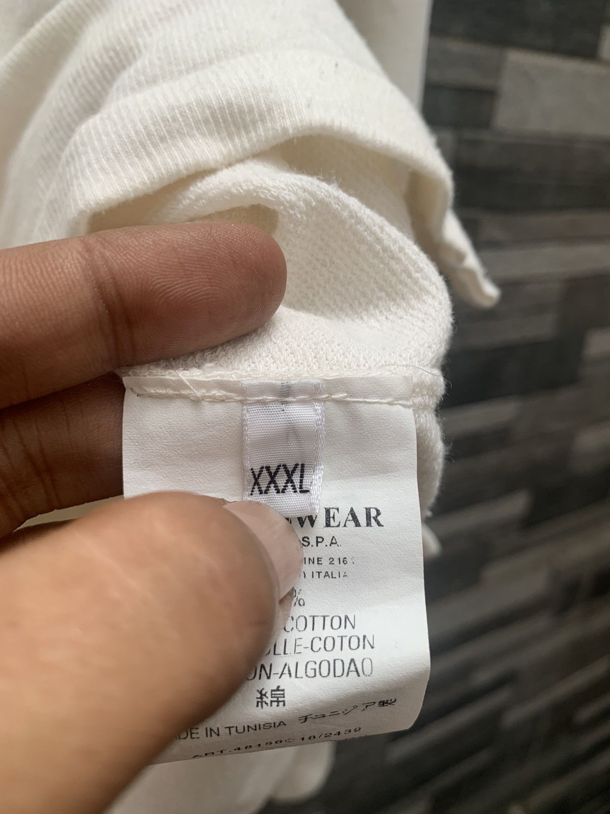 Stone Island Vintage Stone Island Spring Summer 2008 Sweatshirt Size US XXL / EU 58 / 5 - 9 Thumbnail