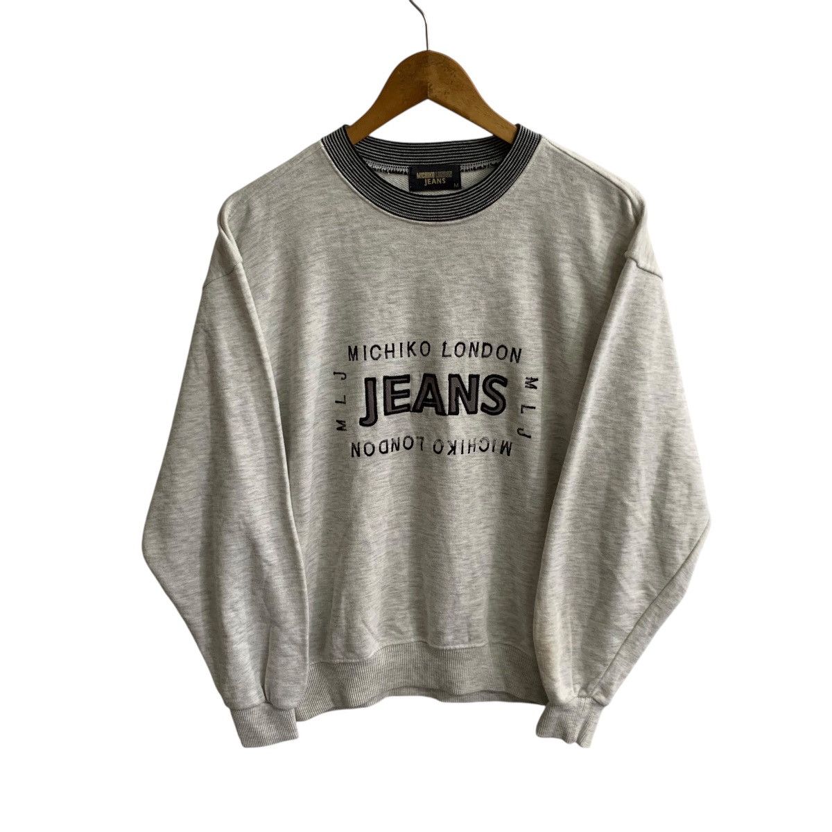 Michiko Koshino London × Vintage Vintage Michiko London Sweatshirt Medium Size US M / EU 48-50 / 2 - 1 Thumbnail