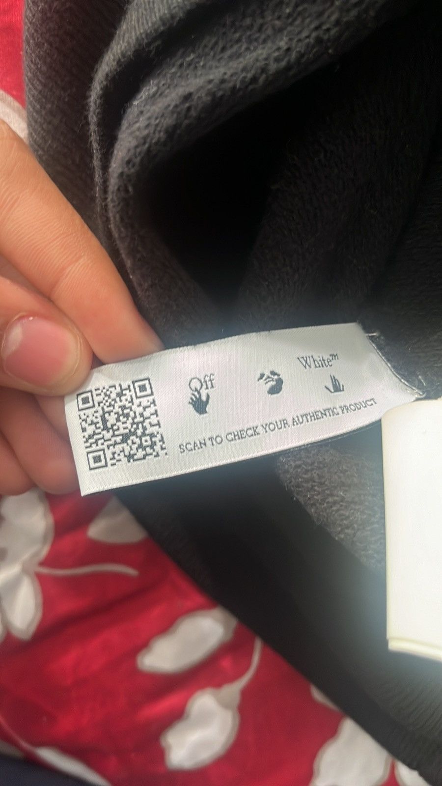 Off-White BRAND NEW AUTHENTIC BLACK OFF WHITE HOODIE Size US XS / EU 42 / 0 - 4 Thumbnail