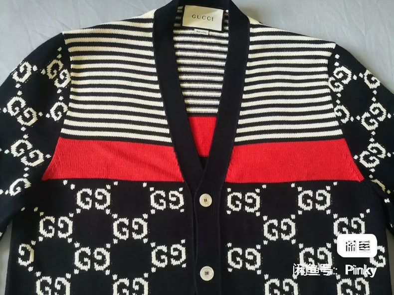 Gucci Gucci Cardigan old flower double G knitwear 2501-Nextarrow Size US M / EU 48-50 / 2 - 3 Thumbnail