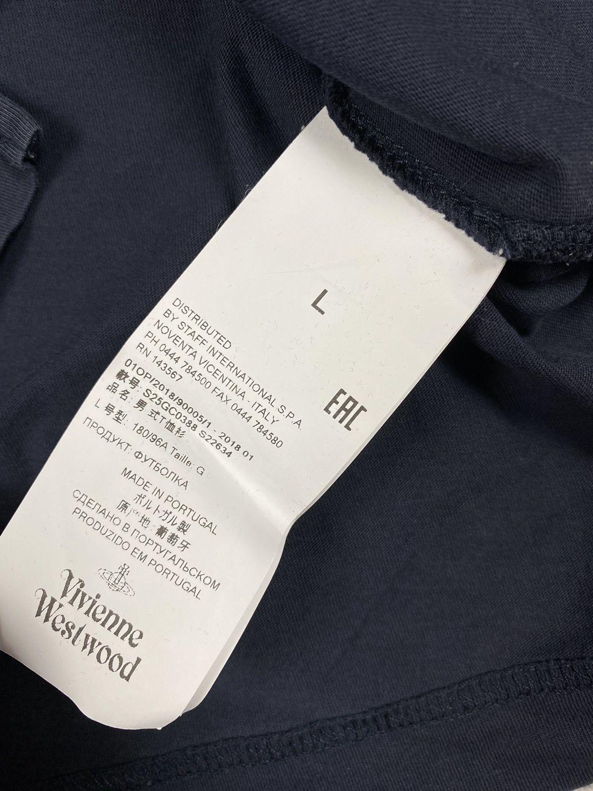 Designer × Vivienne Westwood Vivienne Westwood Designer Basic Long Sleeve Shirt Size US L / EU 52-54 / 3 - 10 Thumbnail