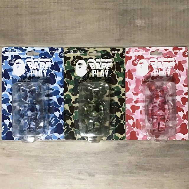 Bape × Medicom Toy 2012 BAPE BE@RBRICK 100% ABC camo a bathing ape NIGO Size ONE SIZE - 1 Thumbnail