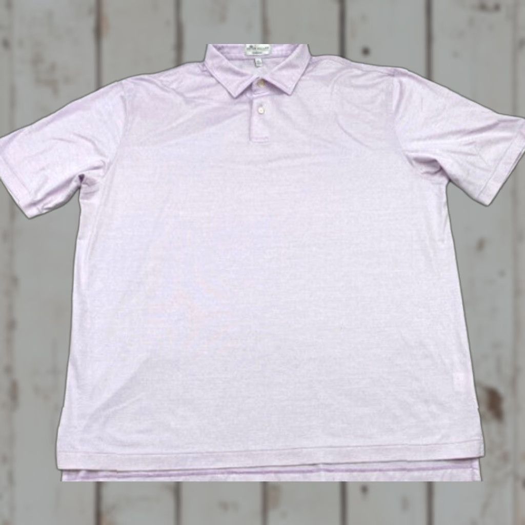 Peter Millar VINTAGE Peter Millar Nanoluxe Polo Shirt Men's XL Short Sleeve Violent 4524 Size US XL / EU 56 / 4 - 1 Thumbnail