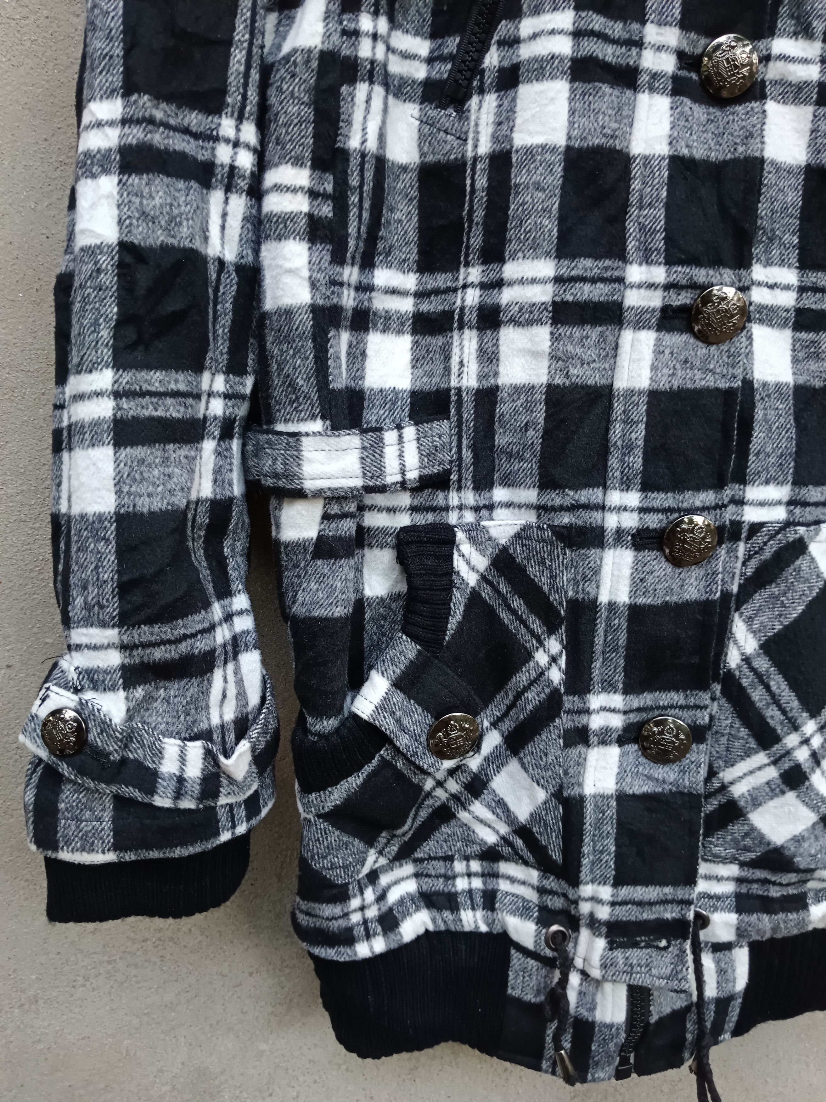 If Six Was Nine GOA Sorridere Wool Jacket Hoodie Size US M / EU 48-50 / 2 - 17 Thumbnail