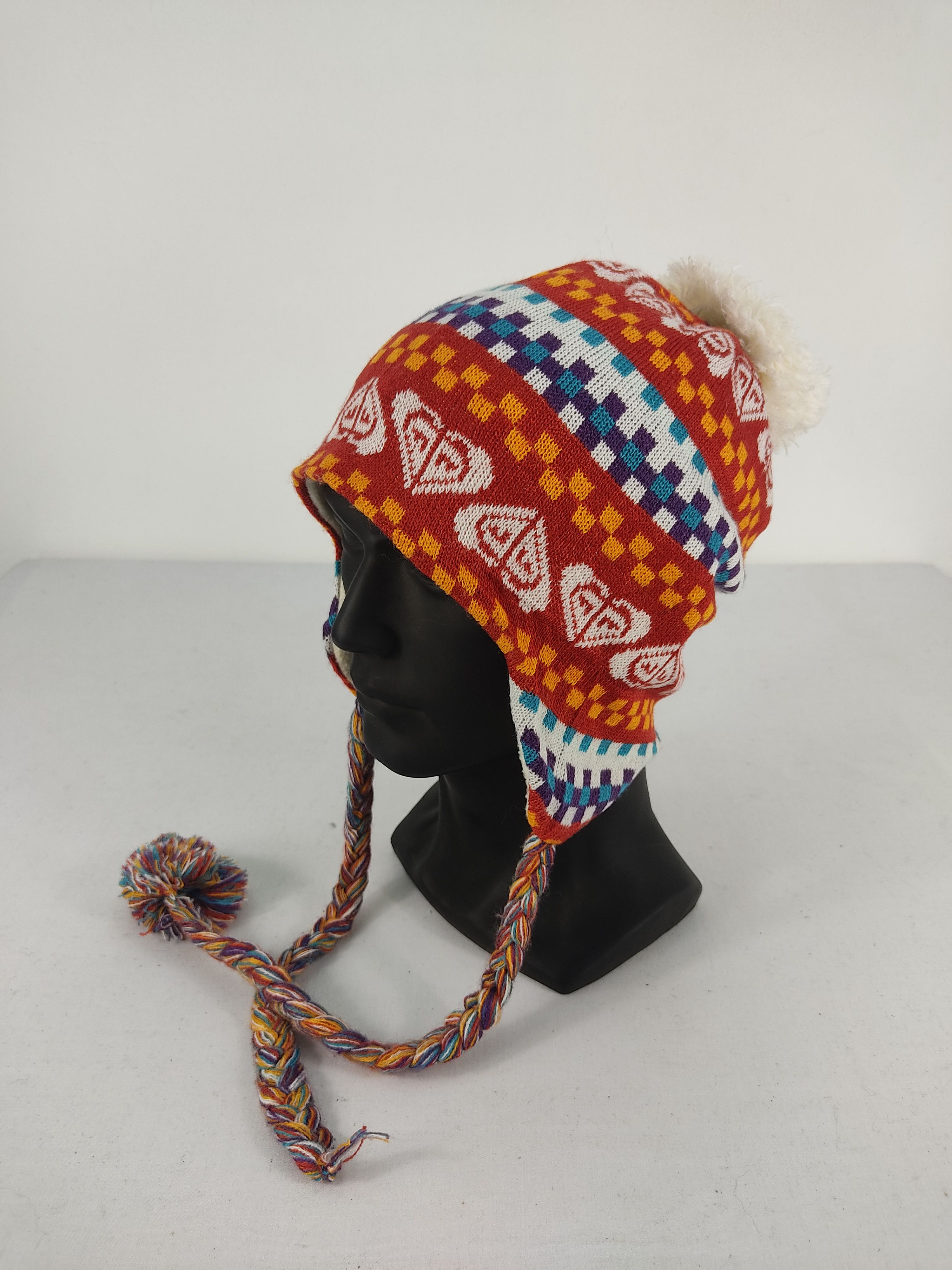 Japanese Brand Roxy Earflap Beanie / Snow Hat / Snow Cap Size ONE SIZE - 1 Thumbnail