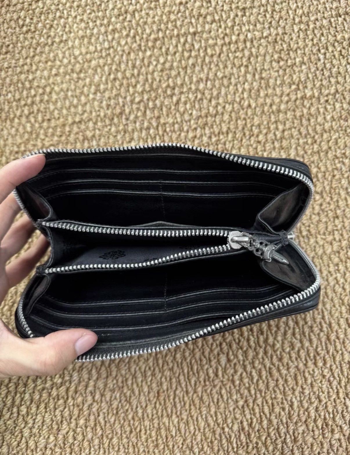 Chrome Hearts Chrome Hearts Limited Edition Sugar Cube Zip Wallet K37 Size ONE SIZE - 7 Thumbnail