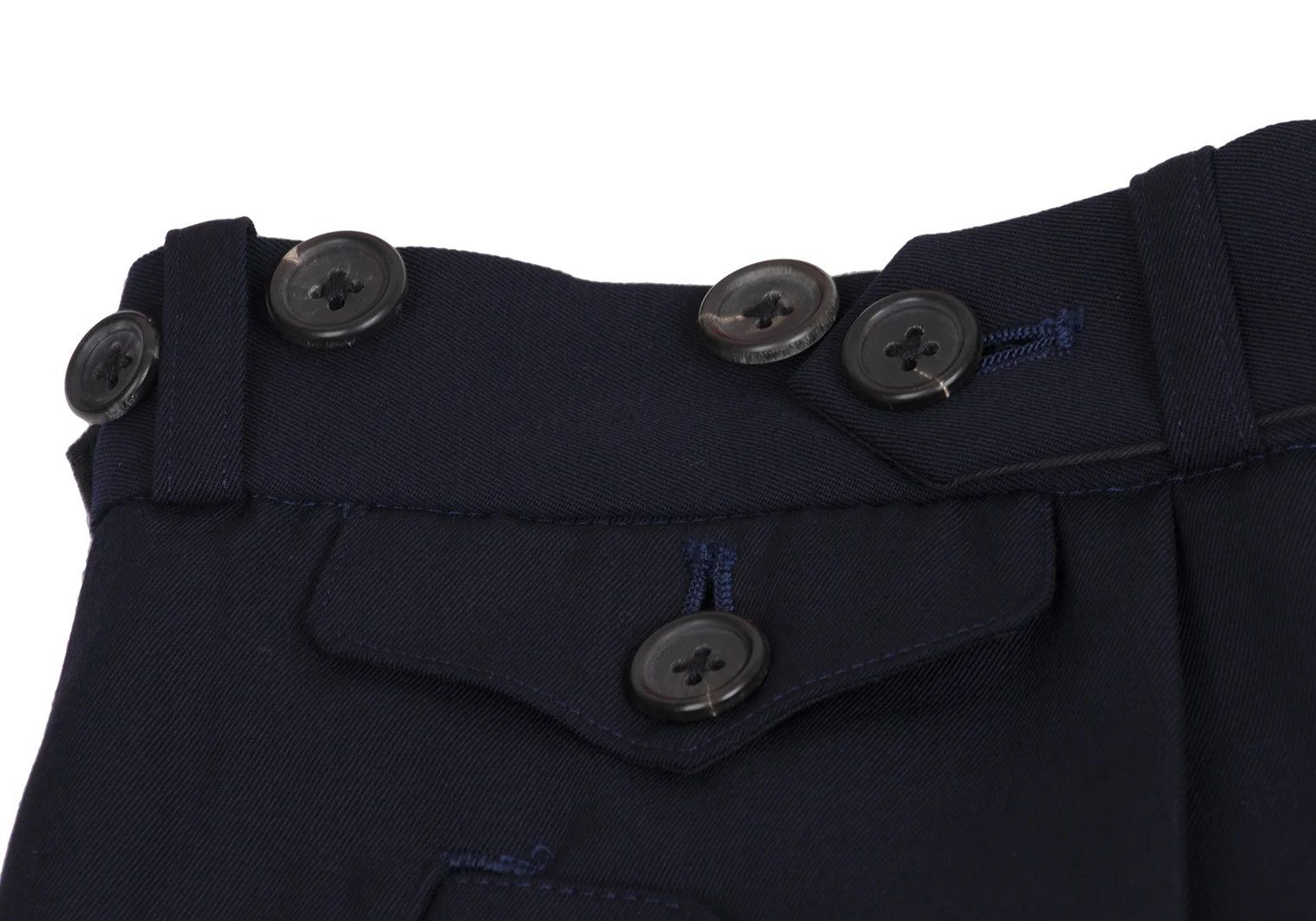 Yohji Yamamoto Yohji Yamamoto Wool Gabardine Ankle Pants Size US 38 / EU 54 - 5 Thumbnail