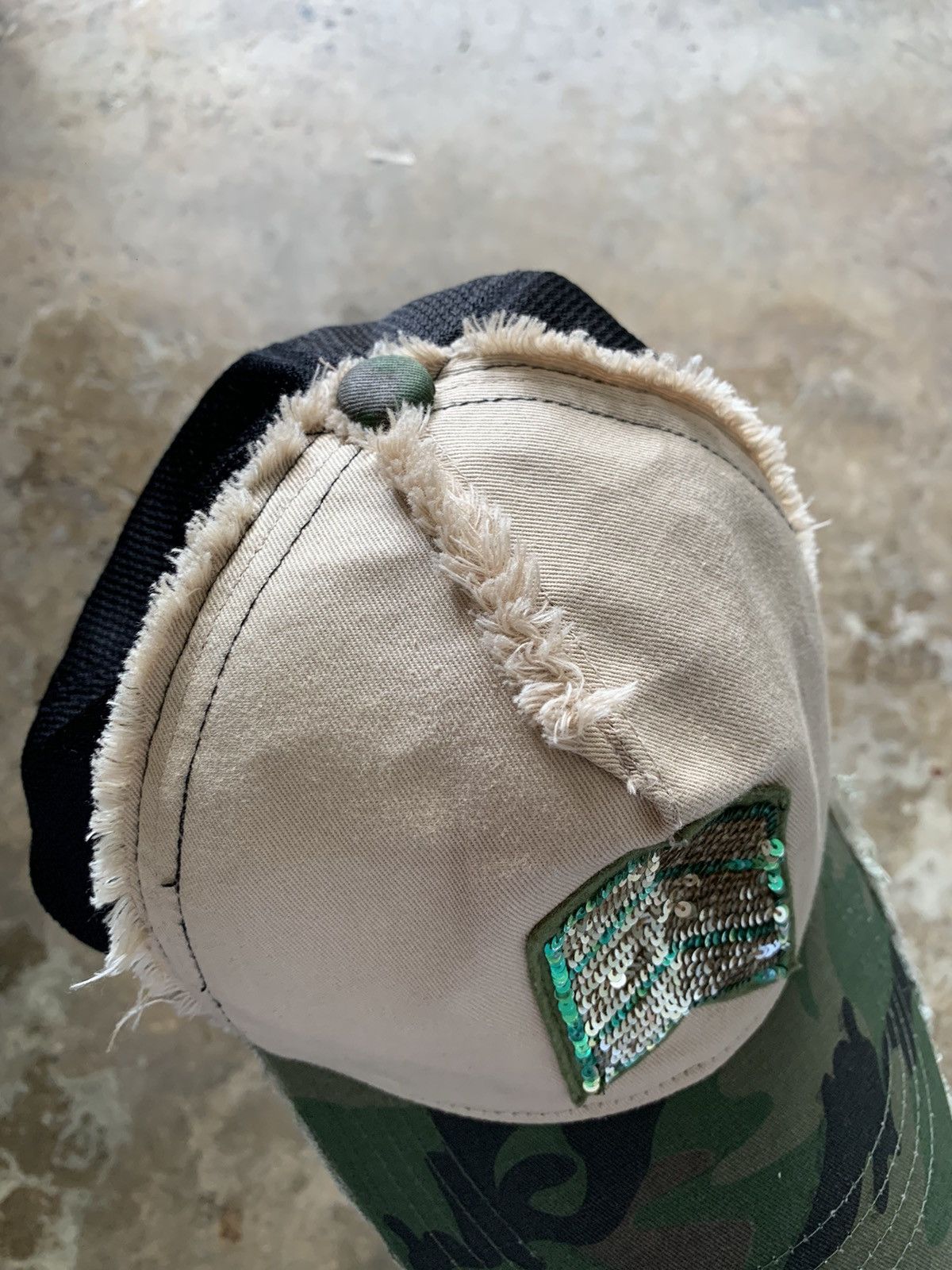 Designer × Japanese Brand Military Rank Yoshinori Kotake Parody Hat/Truckerhat. Size ONE SIZE - 9 Thumbnail
