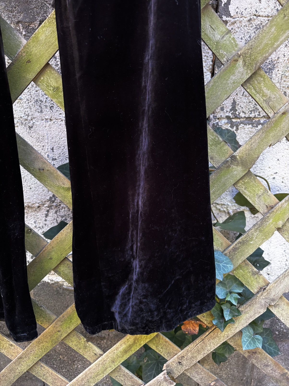 Rick Owens Rick Owens SS22 Strobe Velour Bolan Bootcut Pants Size US 32 / EU 48 - 6 Thumbnail