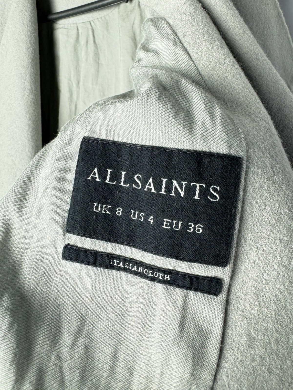Allsaints All Saints Ora Wool Blend Jacket Size S / US 4 / IT 40 - 8 Thumbnail