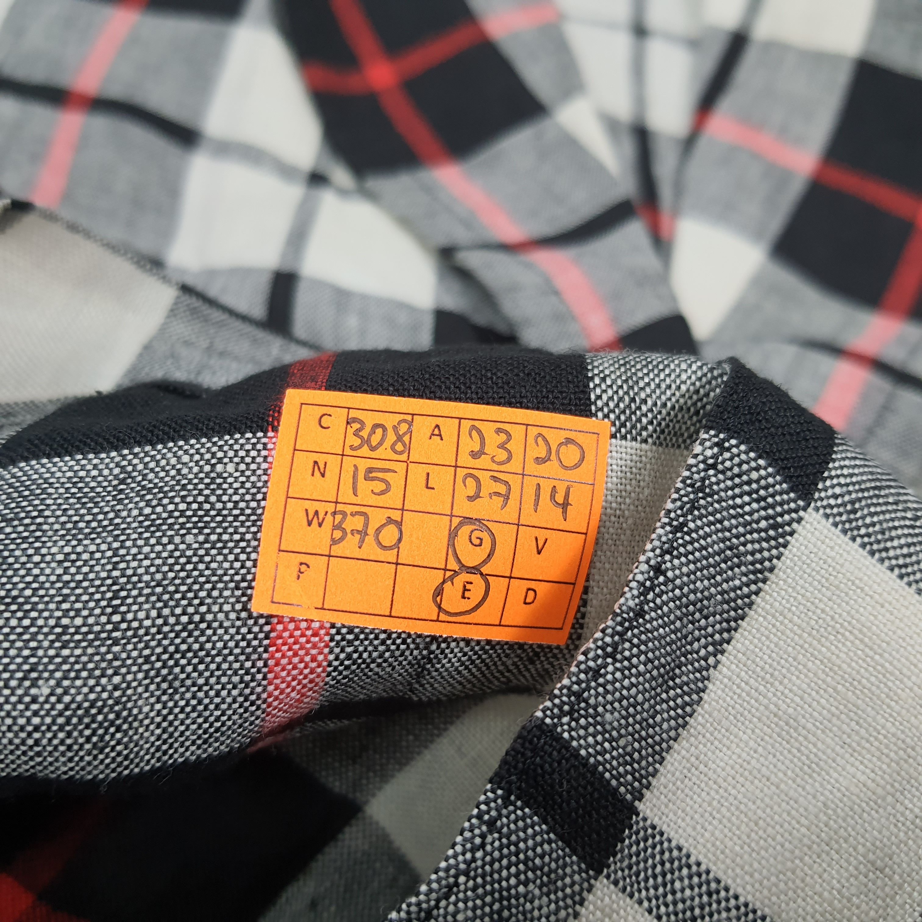 Givenchy Vintage Givenchy Glamour Plaid Linen Blazer Jacket C308N15 Size L / US 10 / IT 46 - 7 Thumbnail