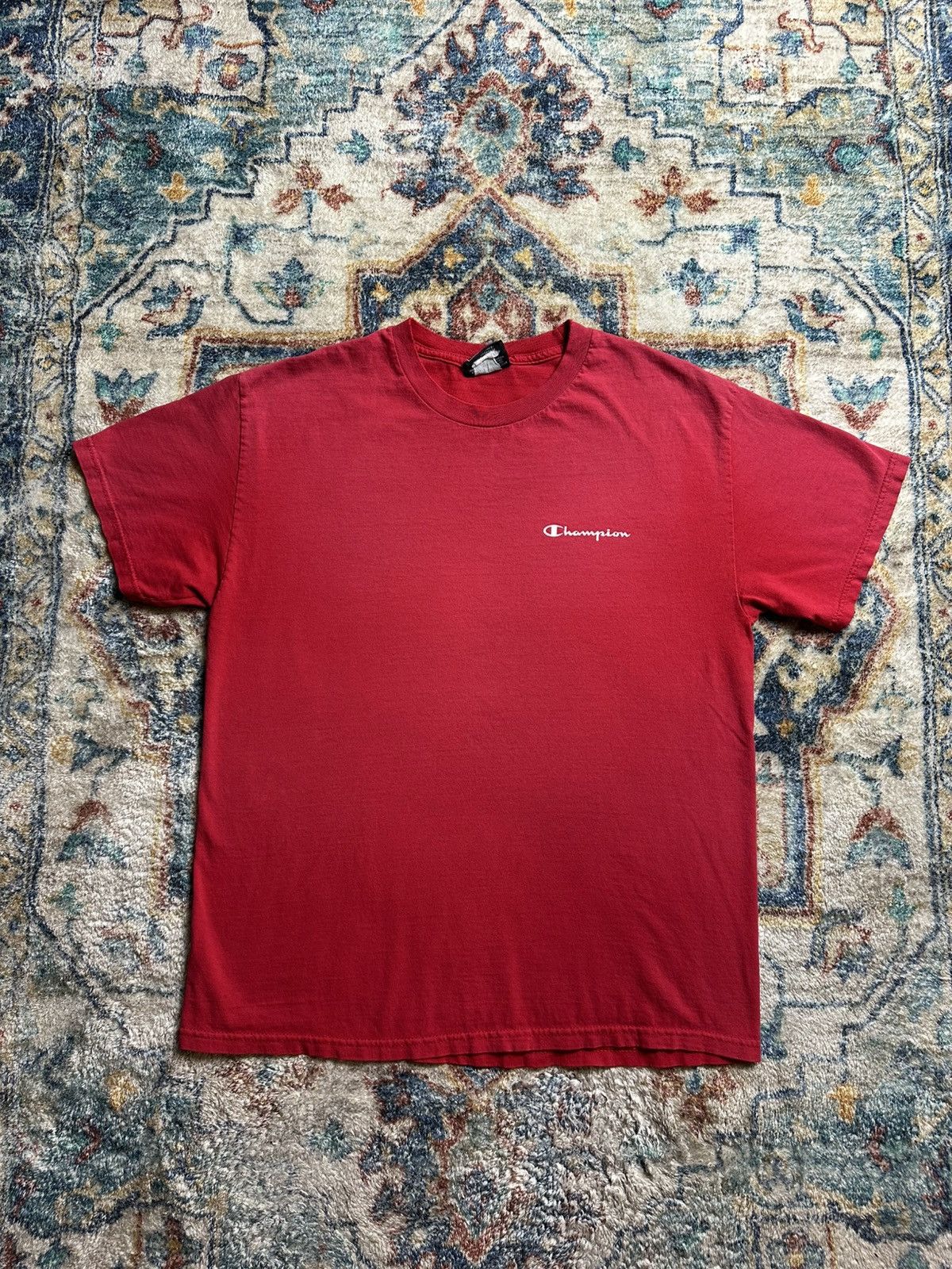 Champion × Vintage Vintage Champion Logo T-shirt Large Size US L / EU 52-54 / 3 - 1 Thumbnail