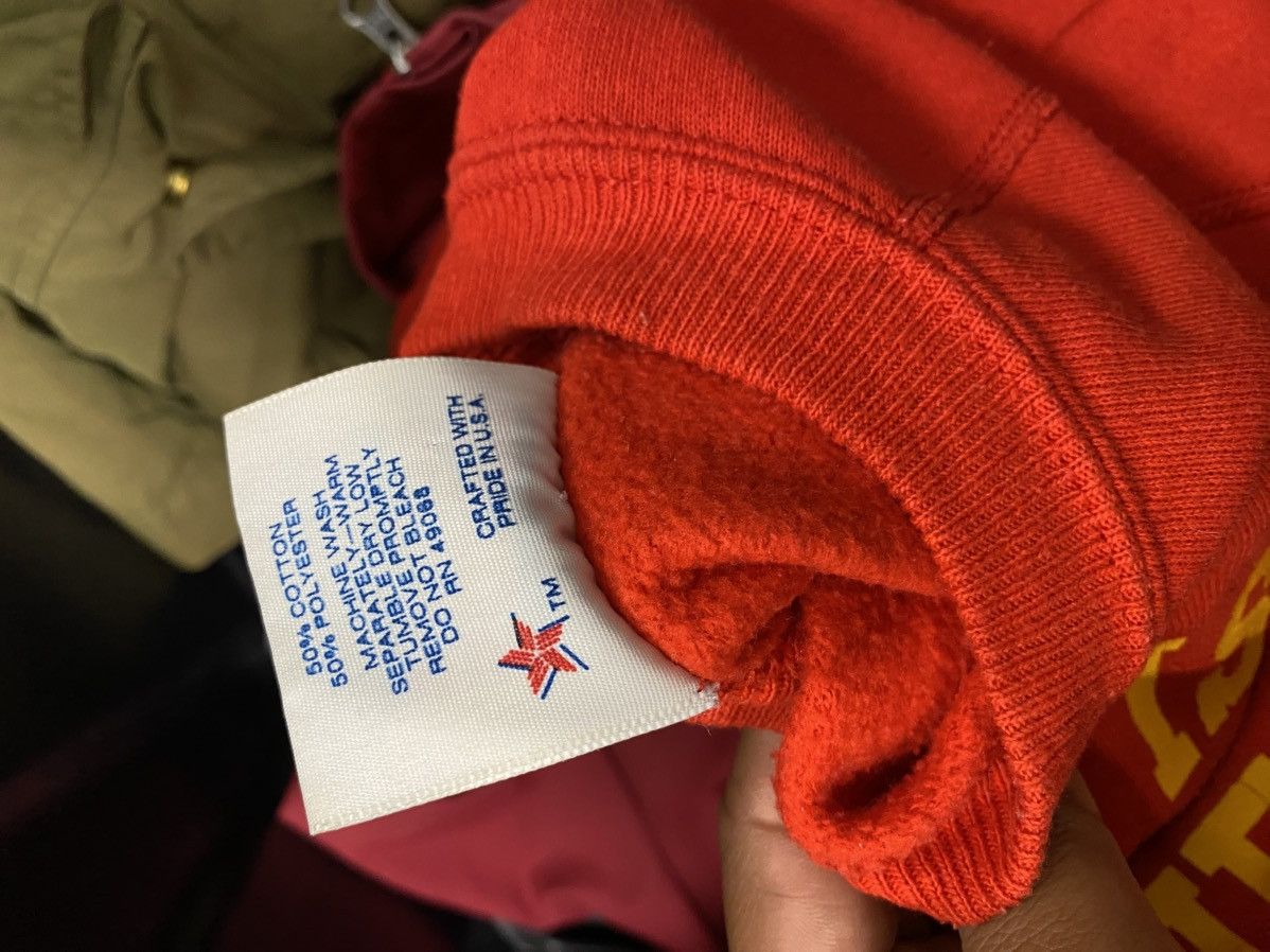 Vintage 90s Vintage “Paris Island” Marines Sweatshirt - Red - Medium Size US M / EU 48-50 / 2 - 6 Thumbnail