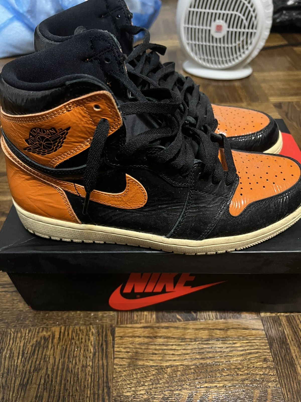 Nike Nike Air Jordan 1 shattered backboard Size US 8.5 / EU 41-42 - 3 Thumbnail