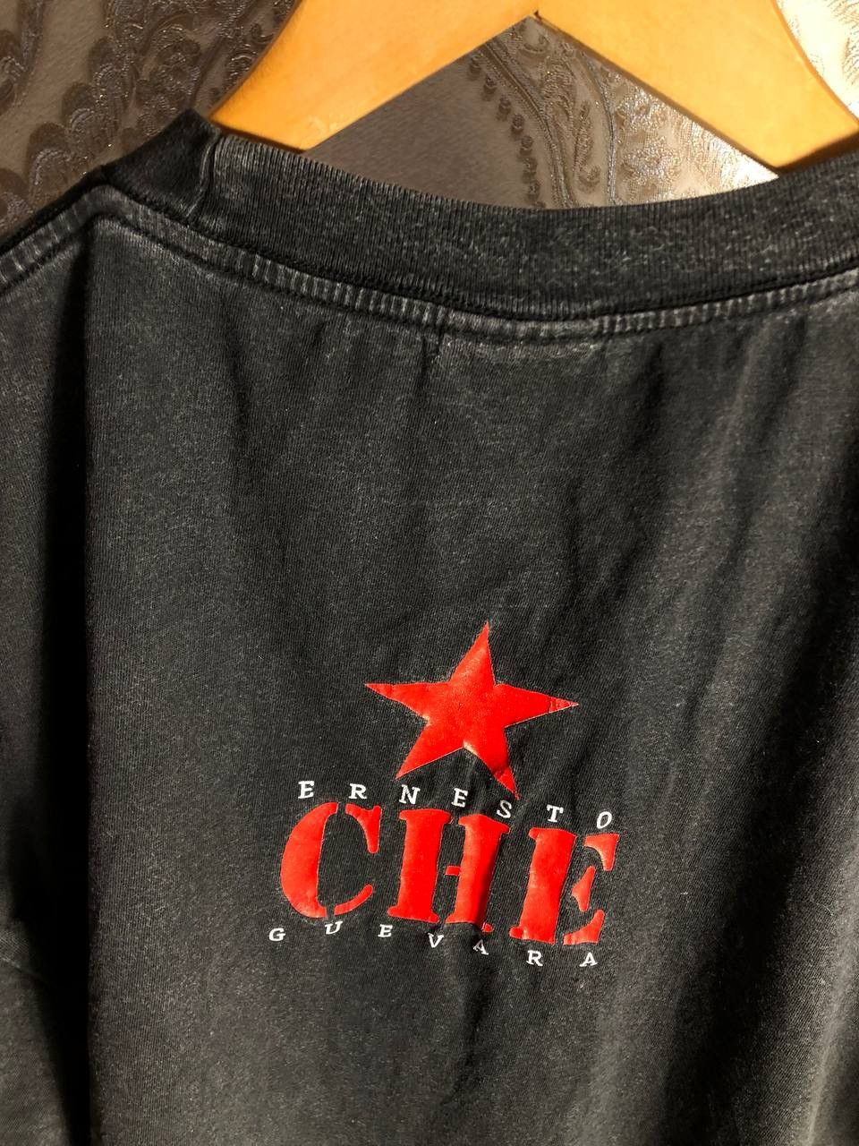 Vintage VERY RARE ERNESTO CHE GUEVARA BIG LOGO T-SHIRT Y2K 90s RETRO Size US XL / EU 56 / 4 - 4 Thumbnail
