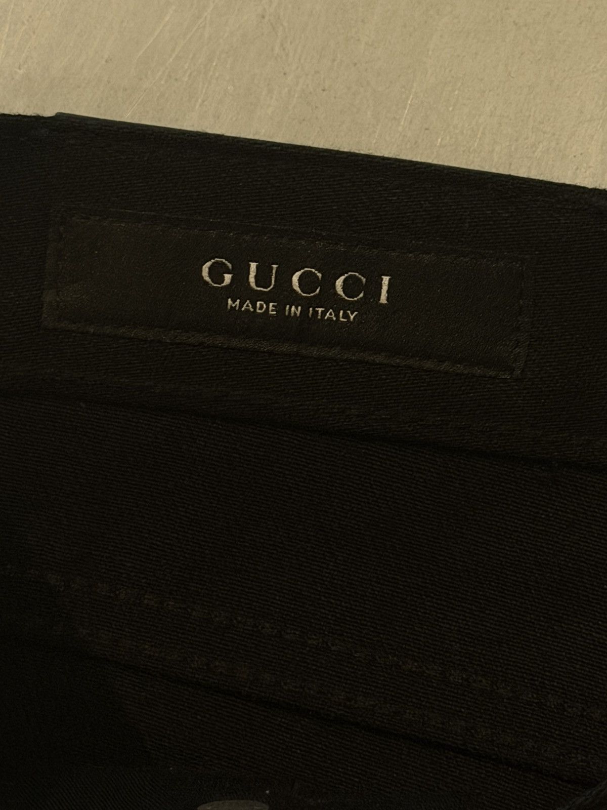 Gucci GUCCI AW2025 HORSE BIT EMBELLISHED BLACK DENIM Size US 36 / EU 52 - 7 Thumbnail
