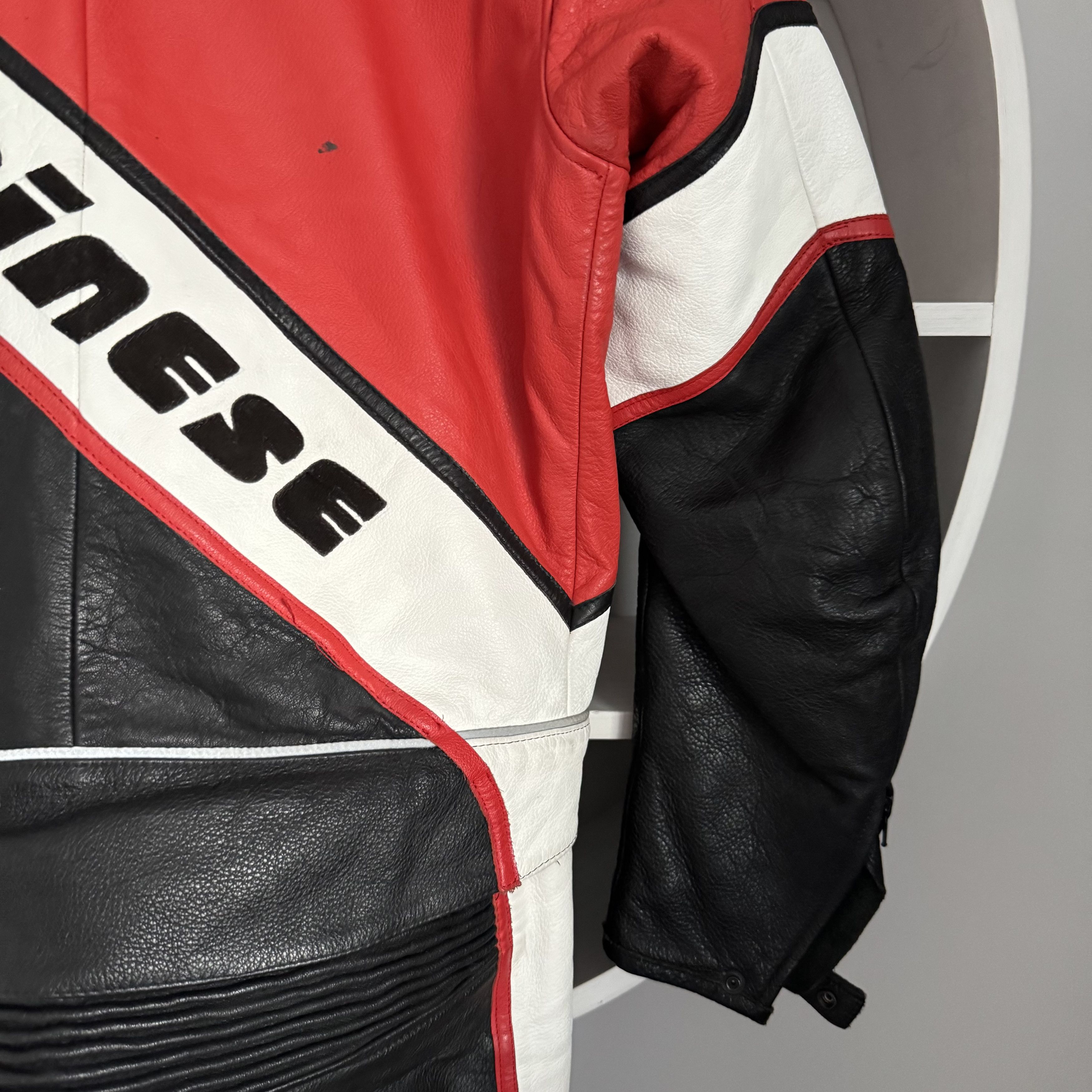 Dainese Vintage DAINESE Moto Suit – Jacket + Pants – Leather Logo Size 46R - 20 Thumbnail