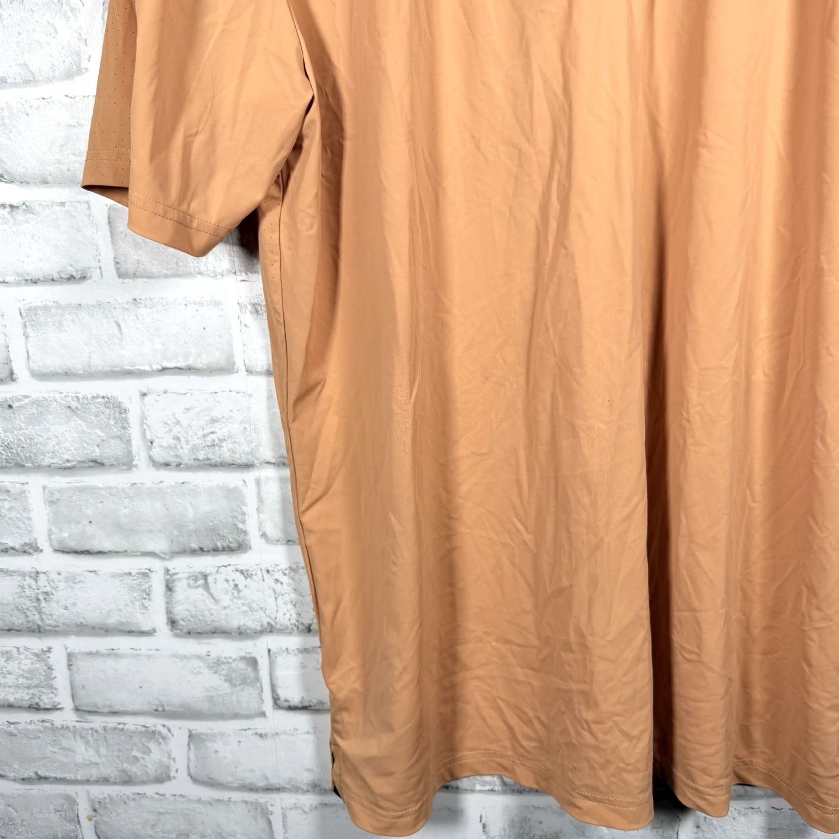 Vintage PXG Polo Shirt Men's M Orange Athletic Golf Performance Shirt Size US M / EU 48-50 / 2 - 3 Thumbnail