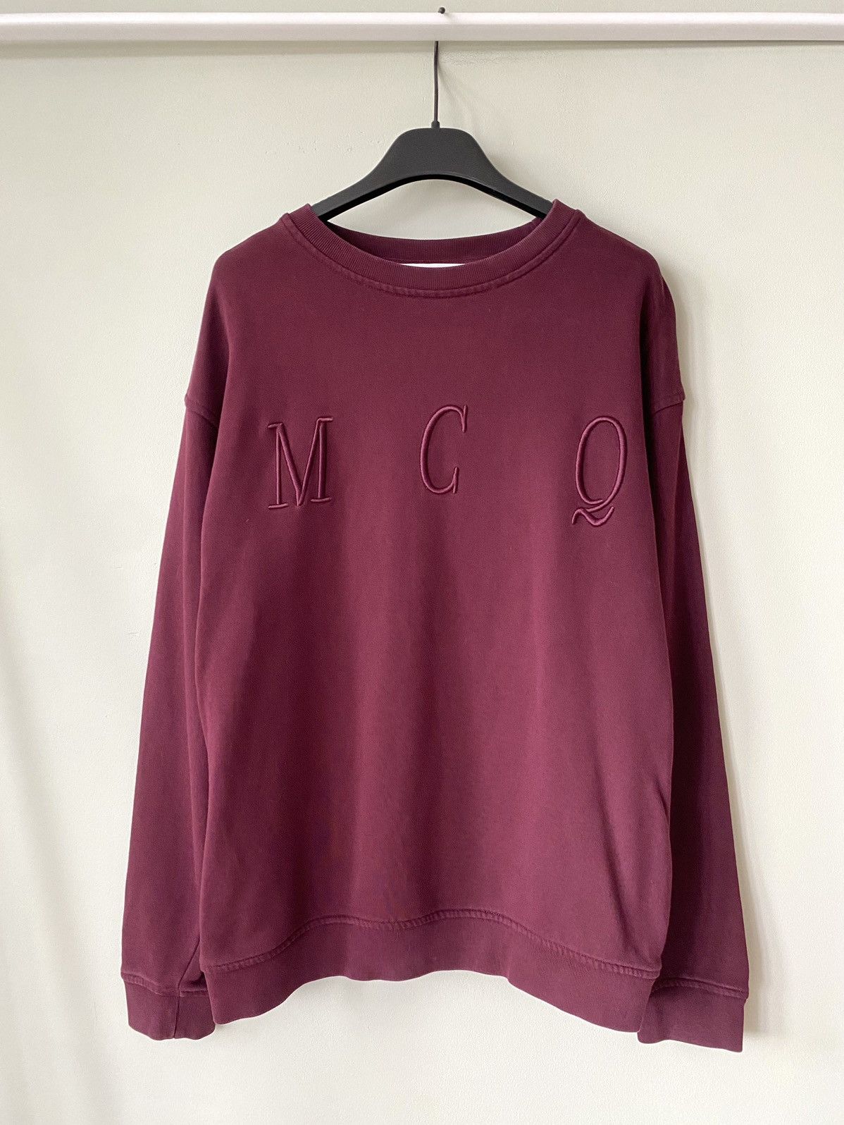 Alexander McQueen Alexander McQueen MCQ embroidered Logo Sweatshirt Size US M / EU 48-50 / 2 - 1 Thumbnail
