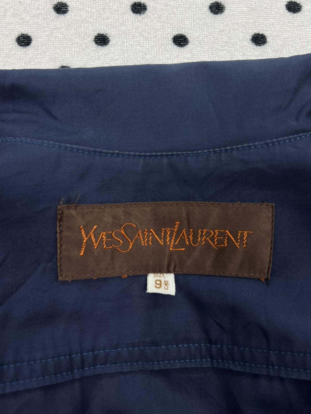 Yves Saint Laurent Vintage Yves Saint Laurent YSL Shirt Size S / US 4 / IT 40 - 8 Thumbnail