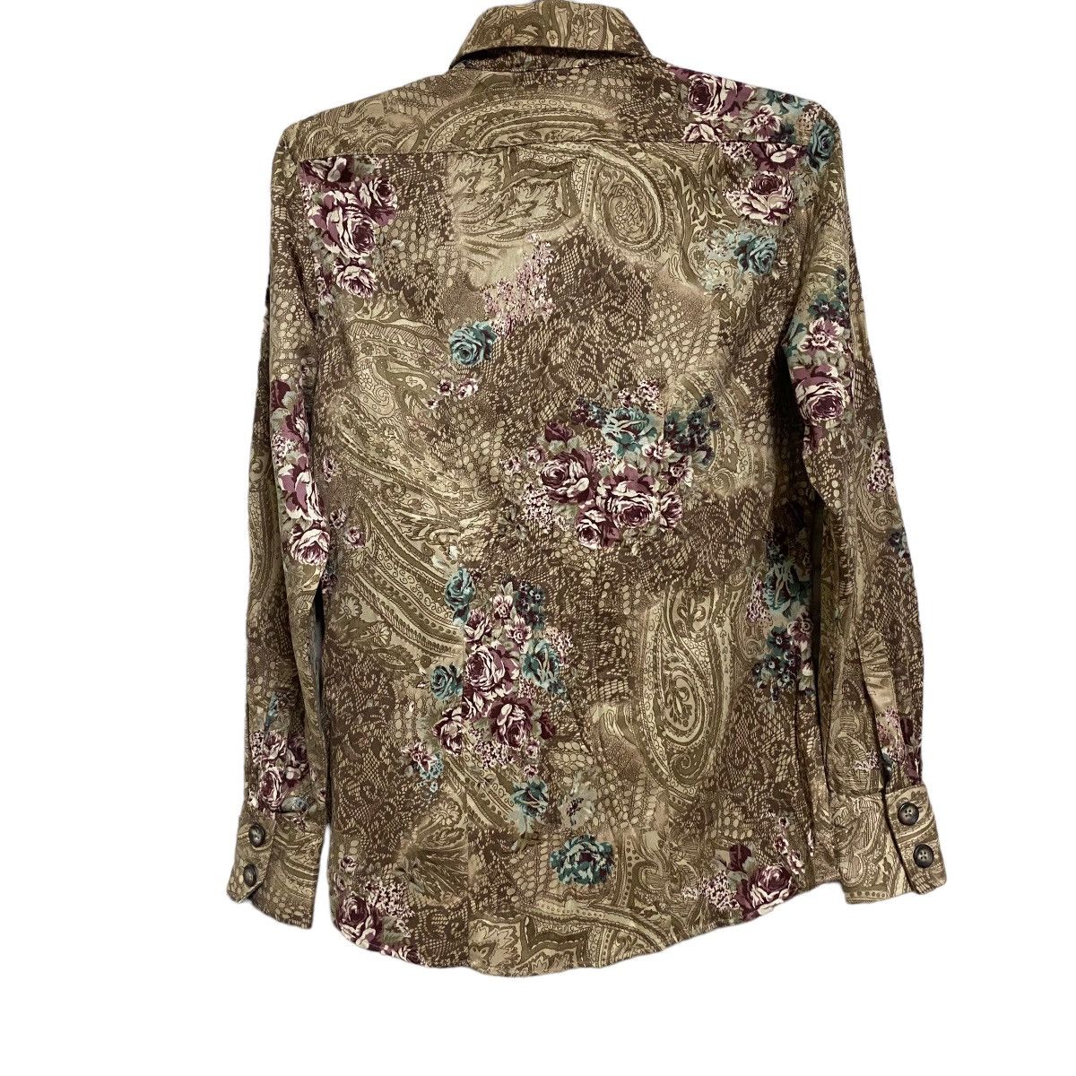 Tornado Mart Tornado Mart Japan Paisley Shirt Button Up Retro Collar Size US S / EU 44-46 / 1 - 2 Thumbnail