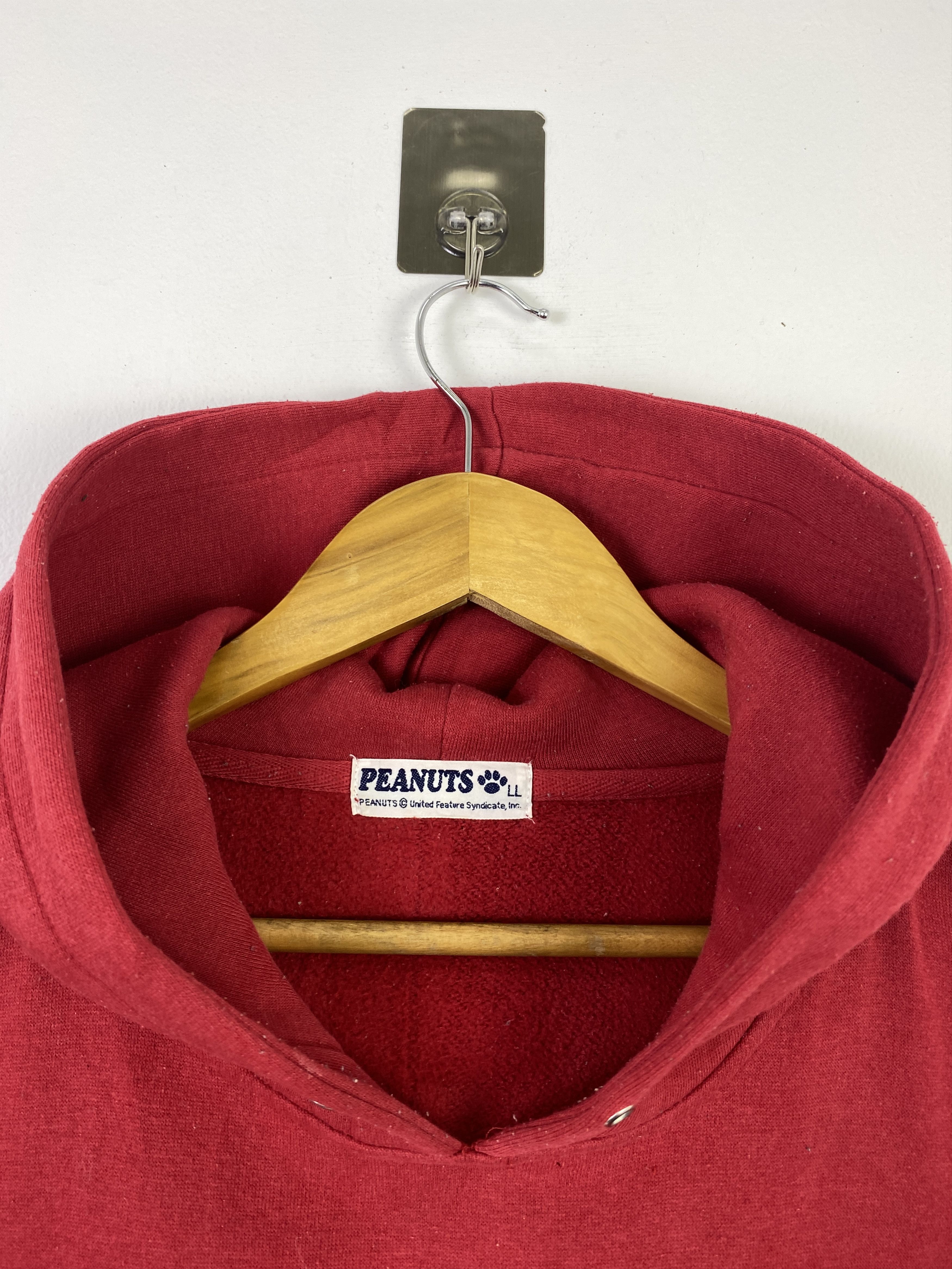 Peanuts Vintage Peanuts Snoopy Pullover Hoodie SH0370 Size US XL / EU 56 / 4 - 7 Thumbnail