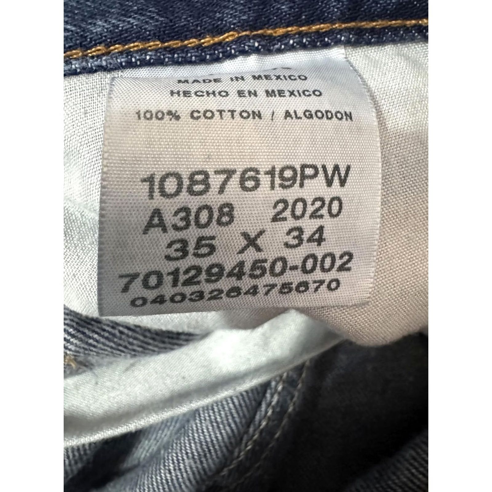 Denime Rustler Jeans Shirt? Size US 35 - 3 Thumbnail