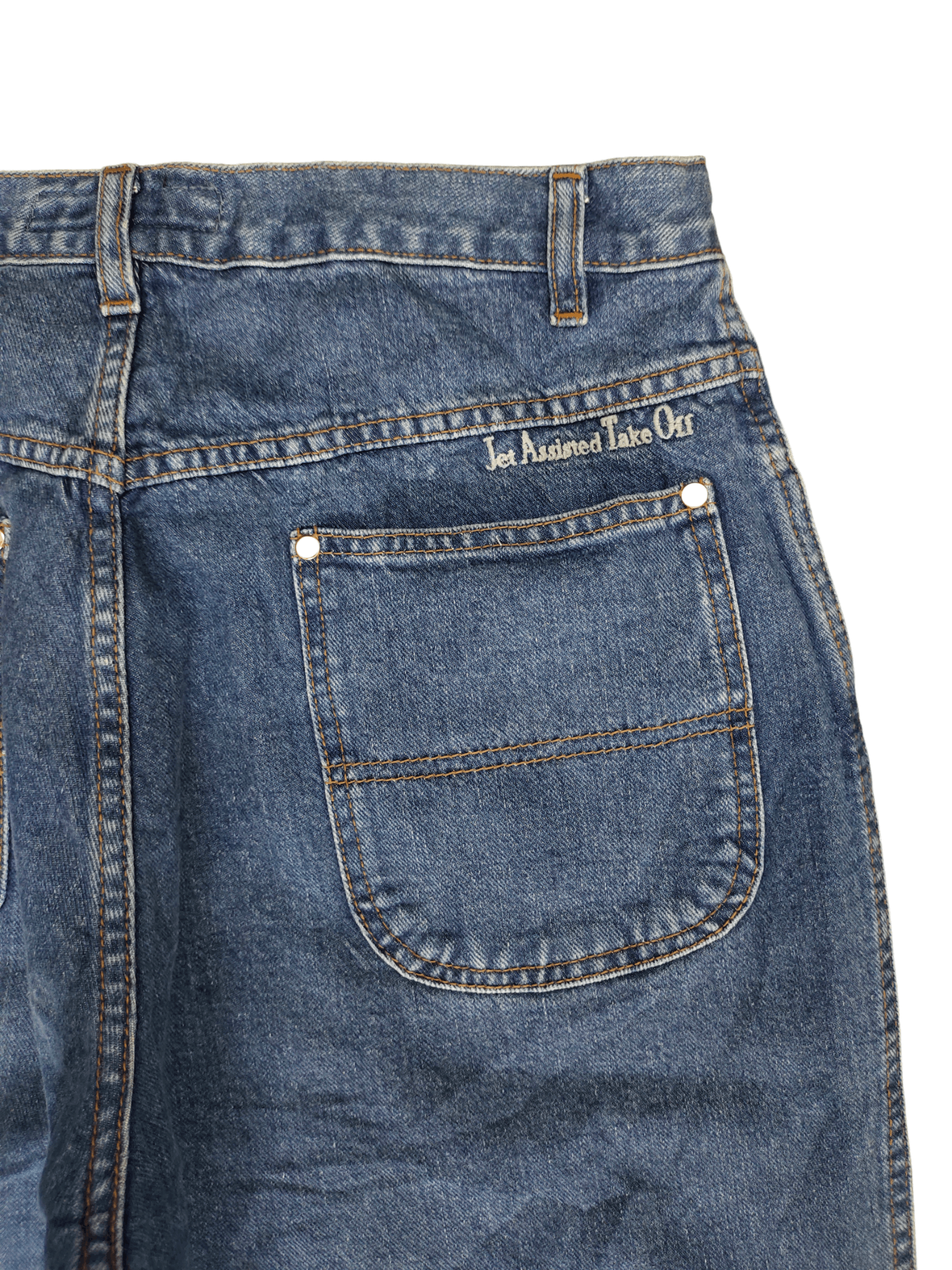 Vintage Crazy Vintage Y2k Jato Wide Leg Jnco Style Baggy Jeans Size US 31 - 12 Thumbnail
