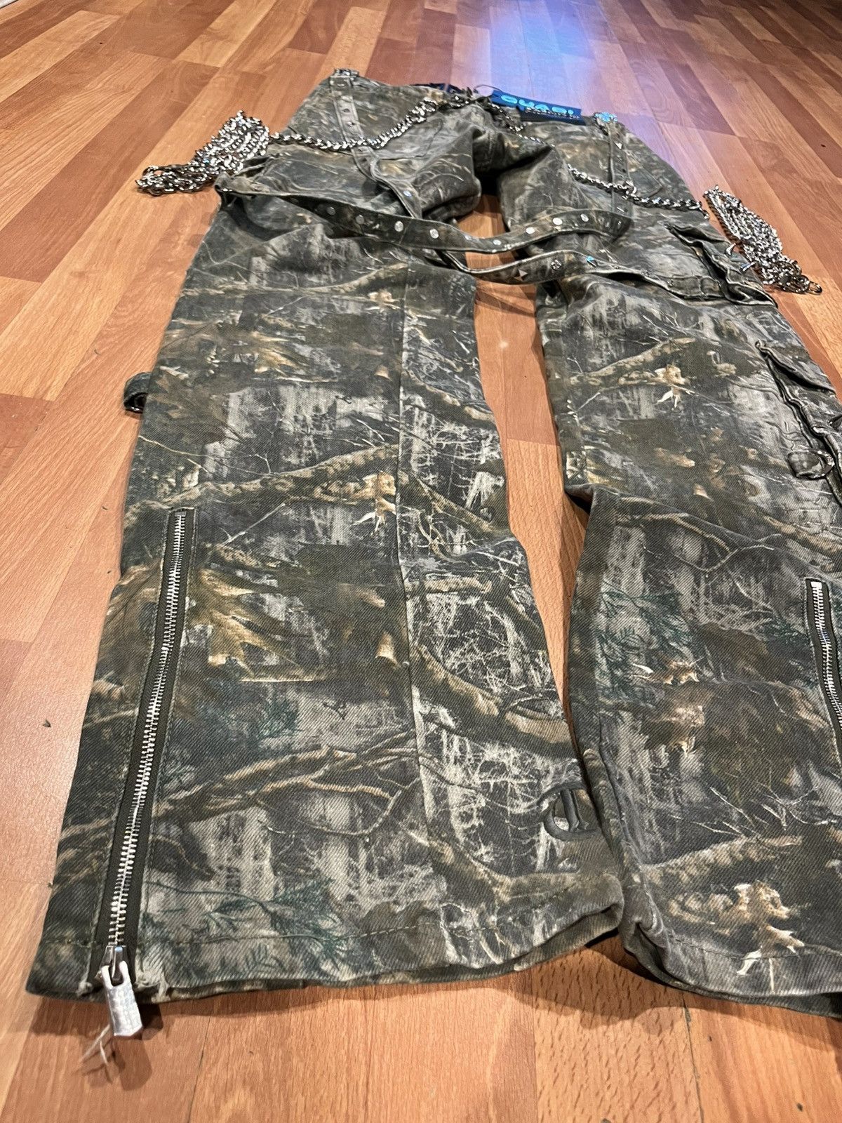 GUAPI Guapi x NBA Youngboy camo pants Size US 34 / EU 50 - 8 Thumbnail