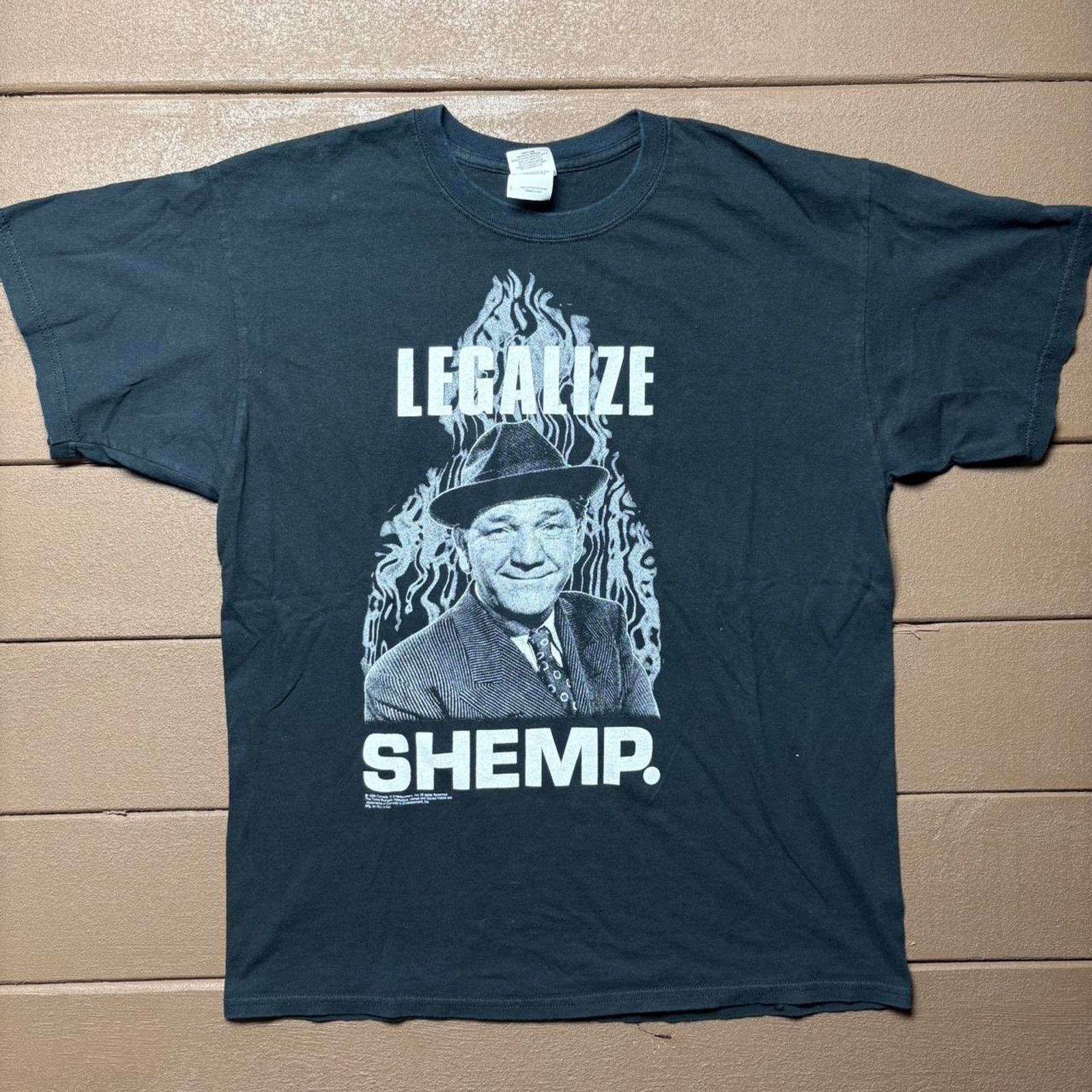 Gildan Vintage Legalize Shemp Graphic shirt Size US L / EU 52-54 / 3 - 1 Thumbnail
