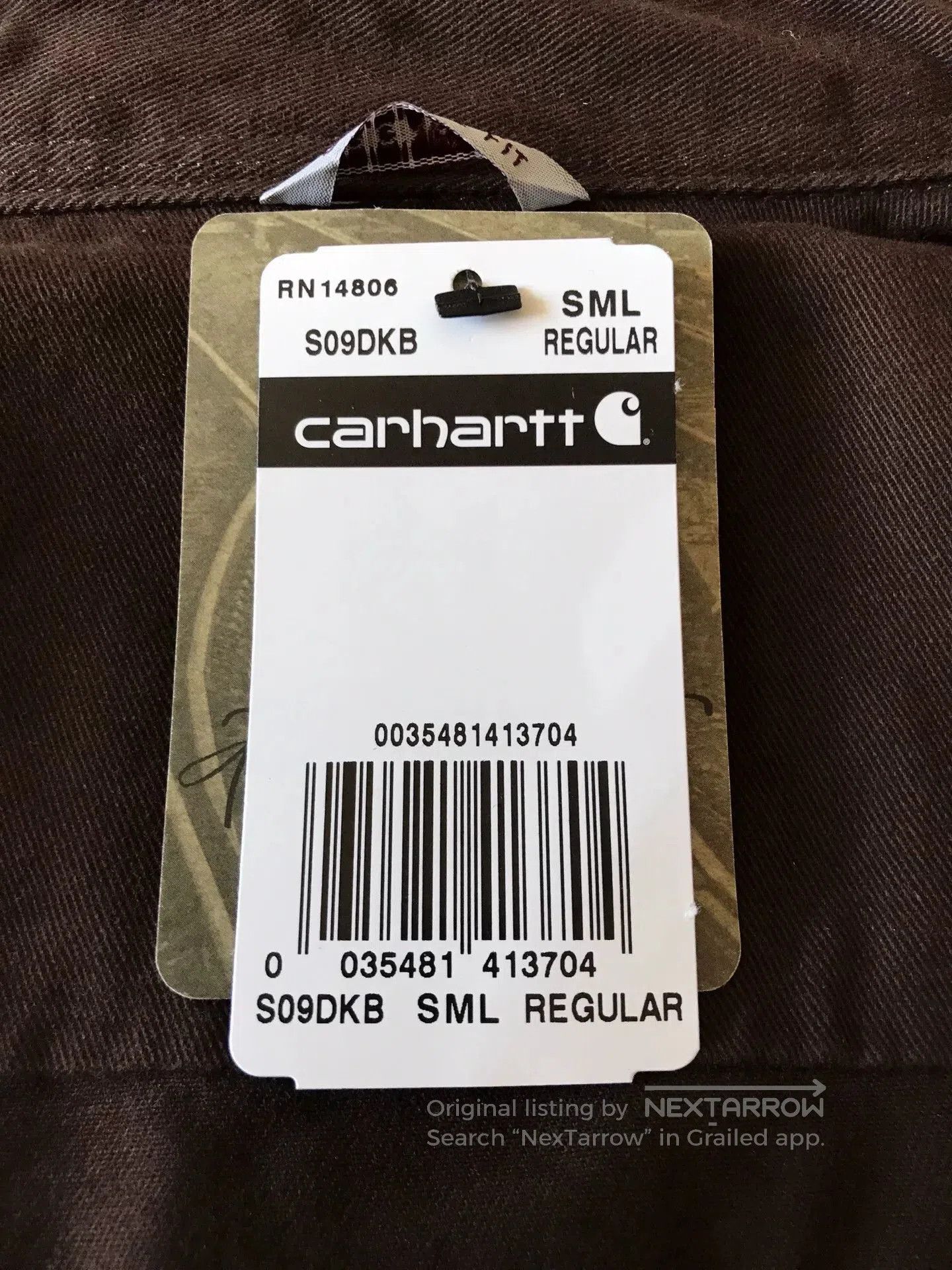 Carhartt Carhartt S09 DKB Heavy Work Shirt. Size US S / EU 44-46 / 1 - 8 Thumbnail