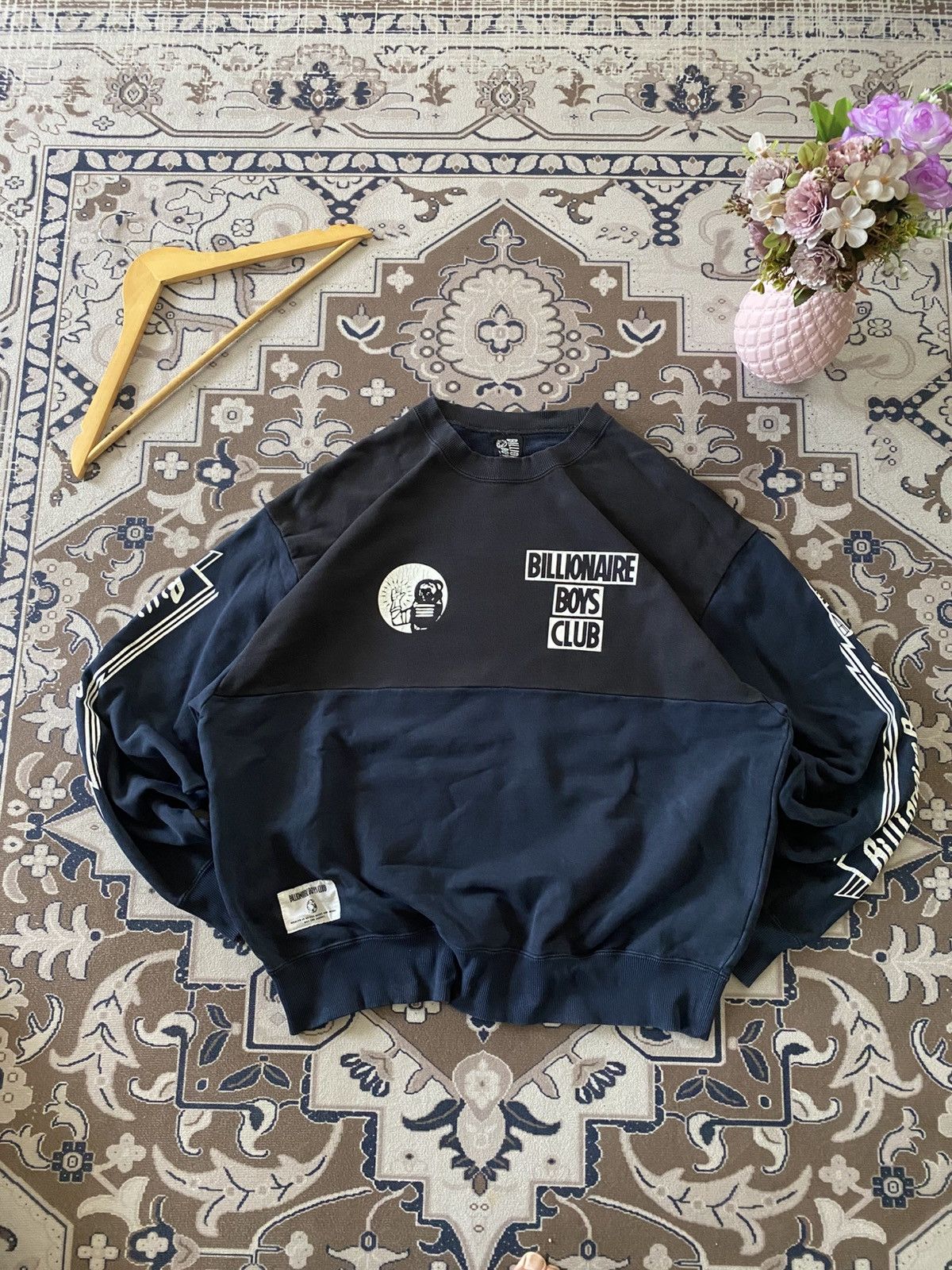 Billionaire Boys Club VINTAGE BILLIONAIRE BOYS CLUB SWEATSHIRT Size US L / EU 52-54 / 3 - 3 Thumbnail