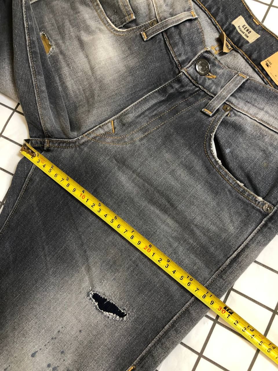 True Religion True Religion Geno Relaxed Slim Vintage Straight Jeans Size US 30 / EU 46 - 9 Thumbnail