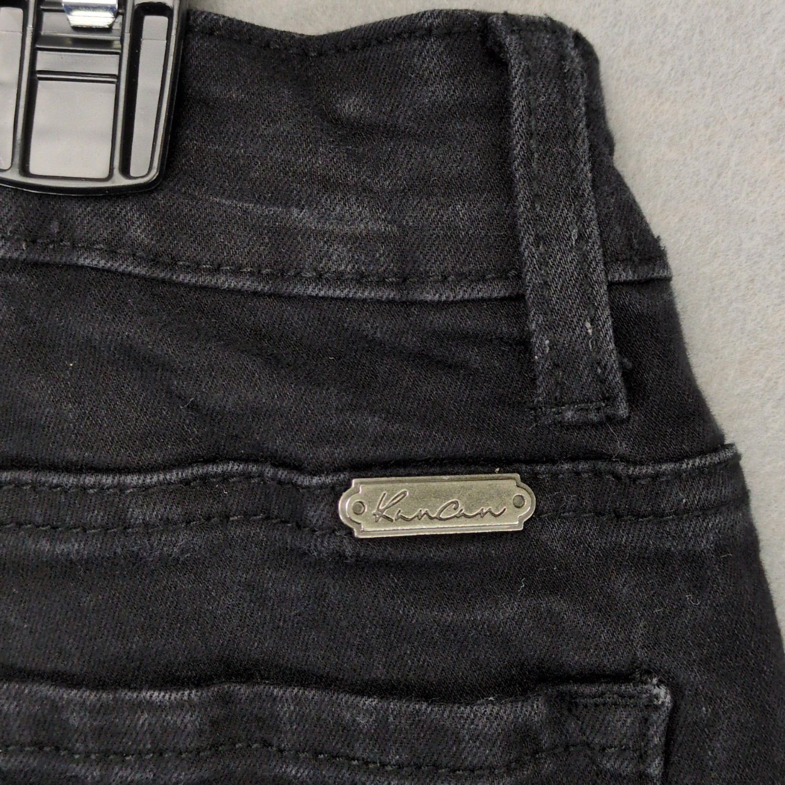 Other Kancan June Ankle Skinny Black Jeans, Distressed, Size 5/26 Size 26" / US 2 / IT 38 - 6 Thumbnail