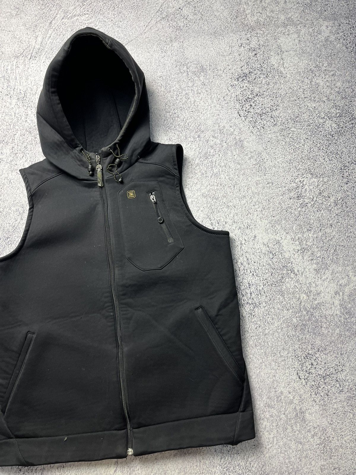 Nike Rare Vintage Nike Shox vest Drill size S hood logo Y2K Size US S / EU 44-46 / 1 - 3 Thumbnail