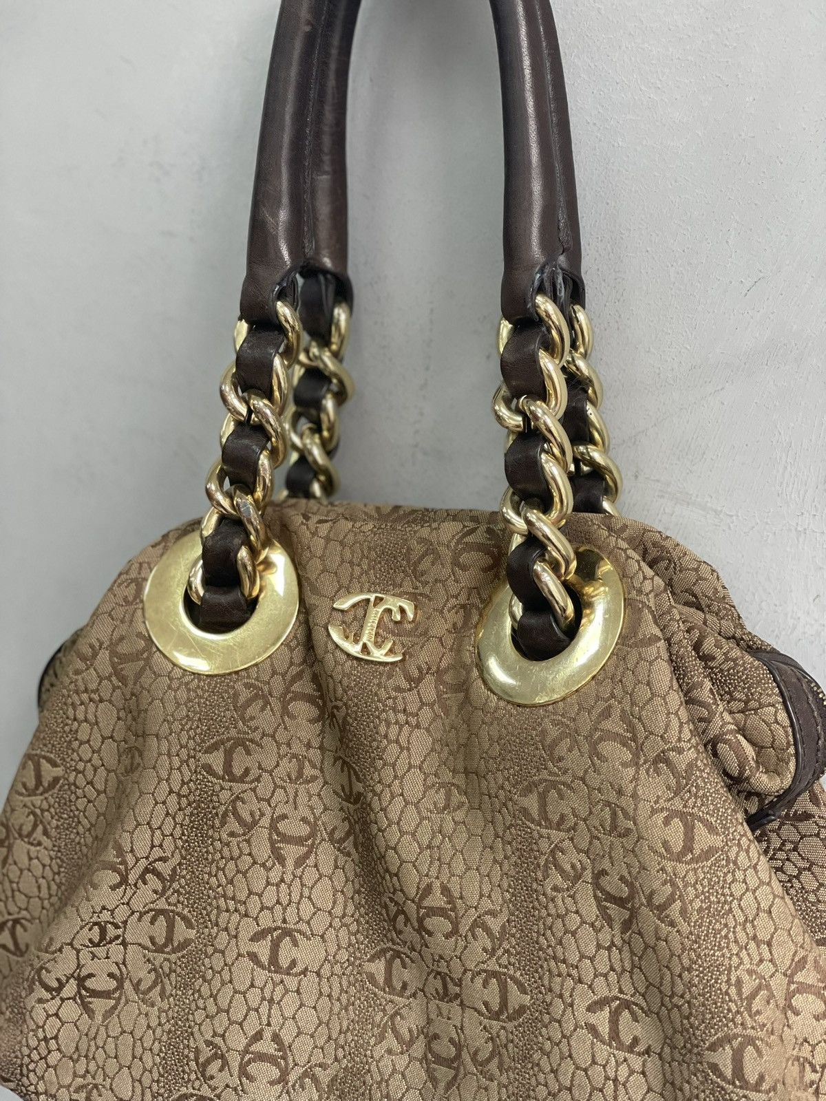Roberto Cavalli Vintage roberto Cavalli canvas bag y2k rare Size ONE SIZE - 3 Thumbnail
