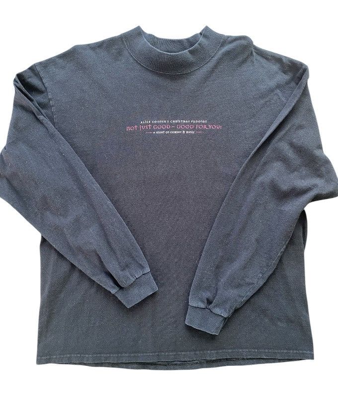 Anvil × Vintage Vintage 2004’ Alice Cooper (Christmas pudding) Shirt Size US XL / EU 56 / 4 - 2 Thumbnail