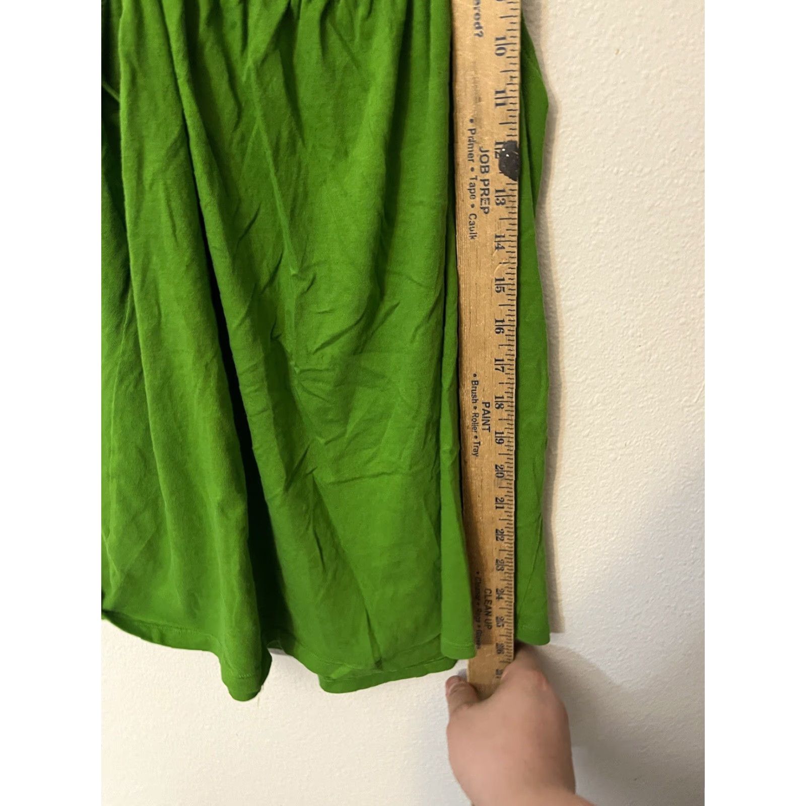 Old Navy OLD NAVY Plus Size XL Sleeveless Green Cami Top Scoop Neck Ruched Stretch Womens Size XL / US 12-14 / IT 48-50 - 4 Thumbnail