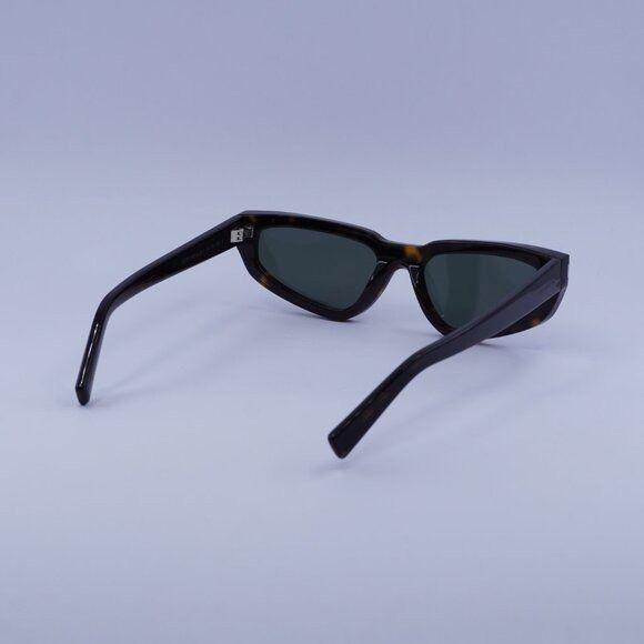 Saint Laurent Paris Saint Laurent SL634 NOVA 002 Sunglasses Dark Havana Cat Eye Size ONE SIZE - 11 Thumbnail
