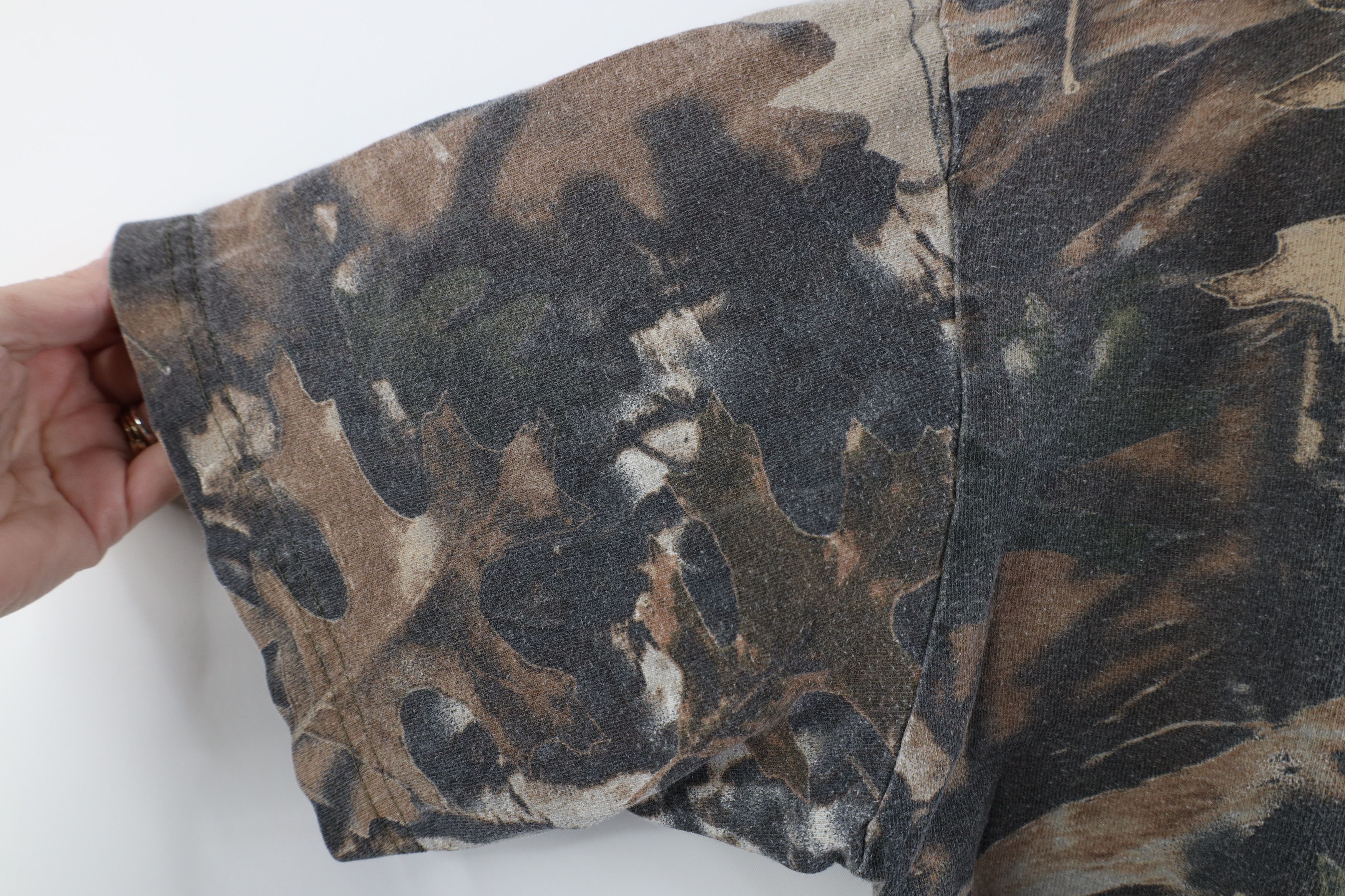 Vintage Vintage 90s Y2K Streetwear Camouflage Short Sleeve T-Shirt Size US M / EU 48-50 / 2 - 5 Thumbnail